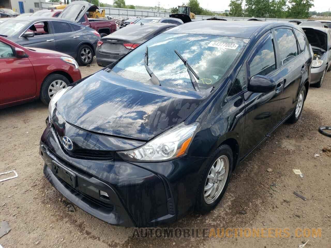 JTDZN3EU7FJ025020 TOYOTA PRIUS 2015