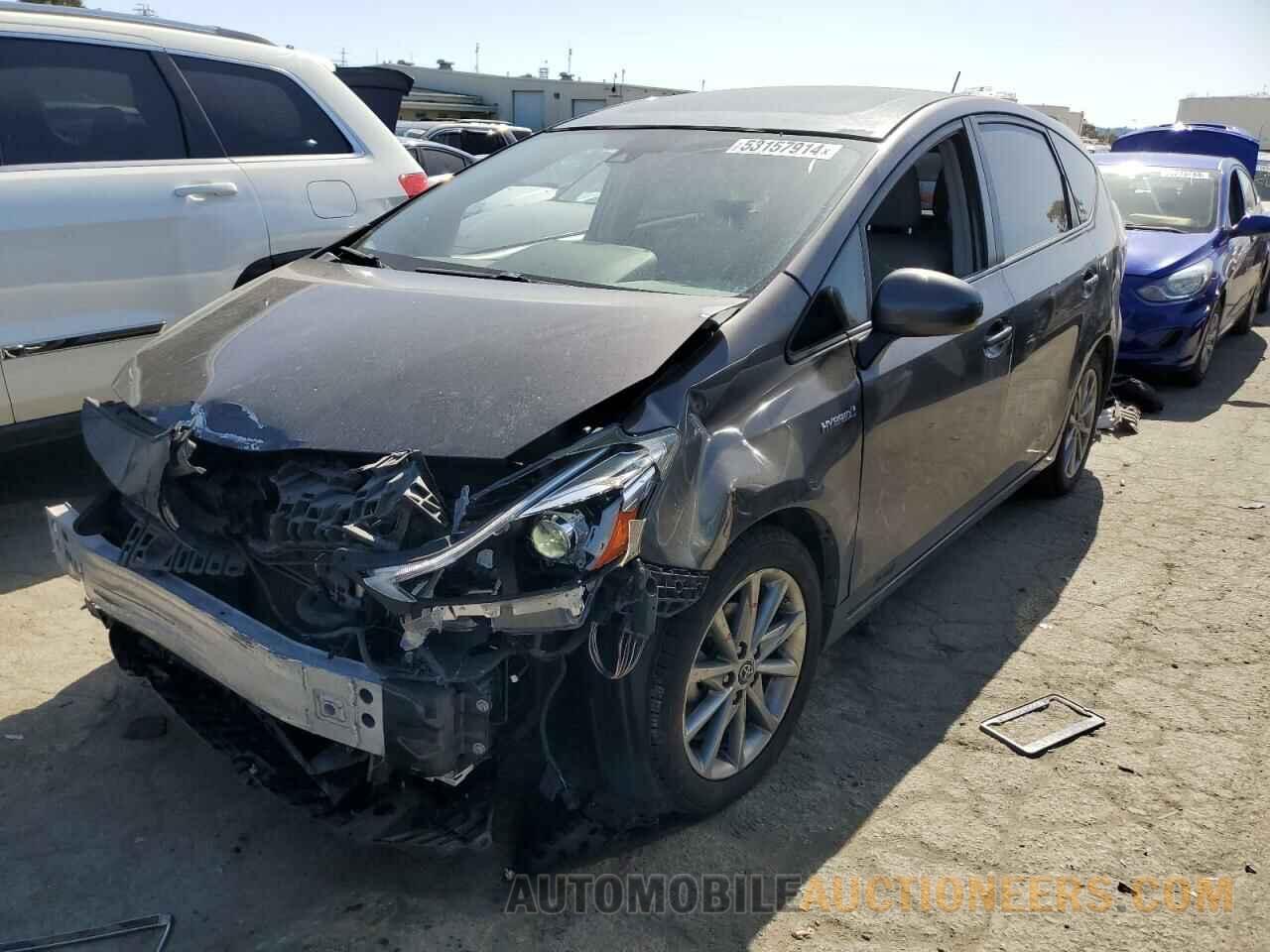 JTDZN3EU7FJ029472 TOYOTA PRIUS 2015