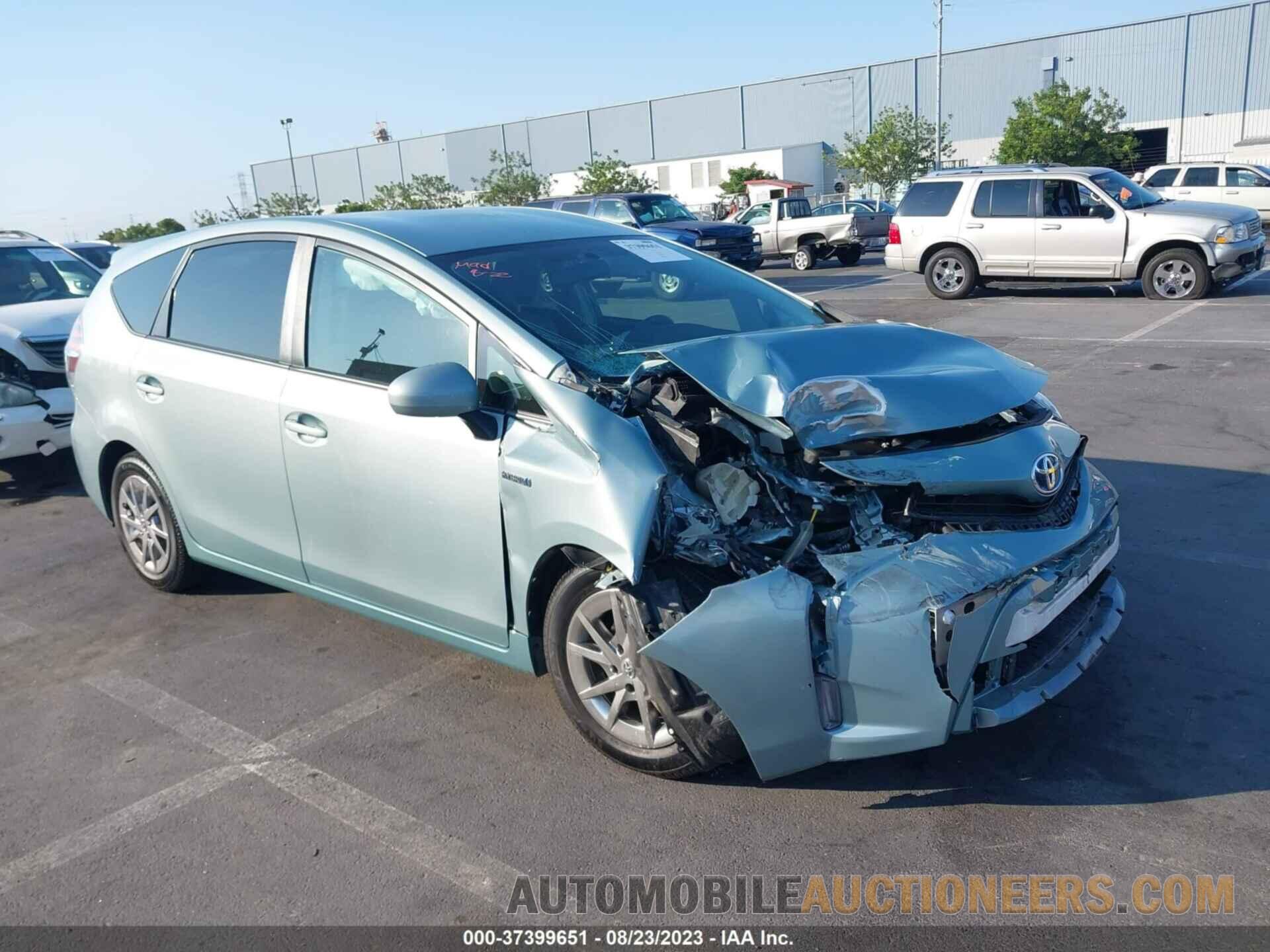 JTDZN3EU7FJ034722 TOYOTA PRIUS V 2015