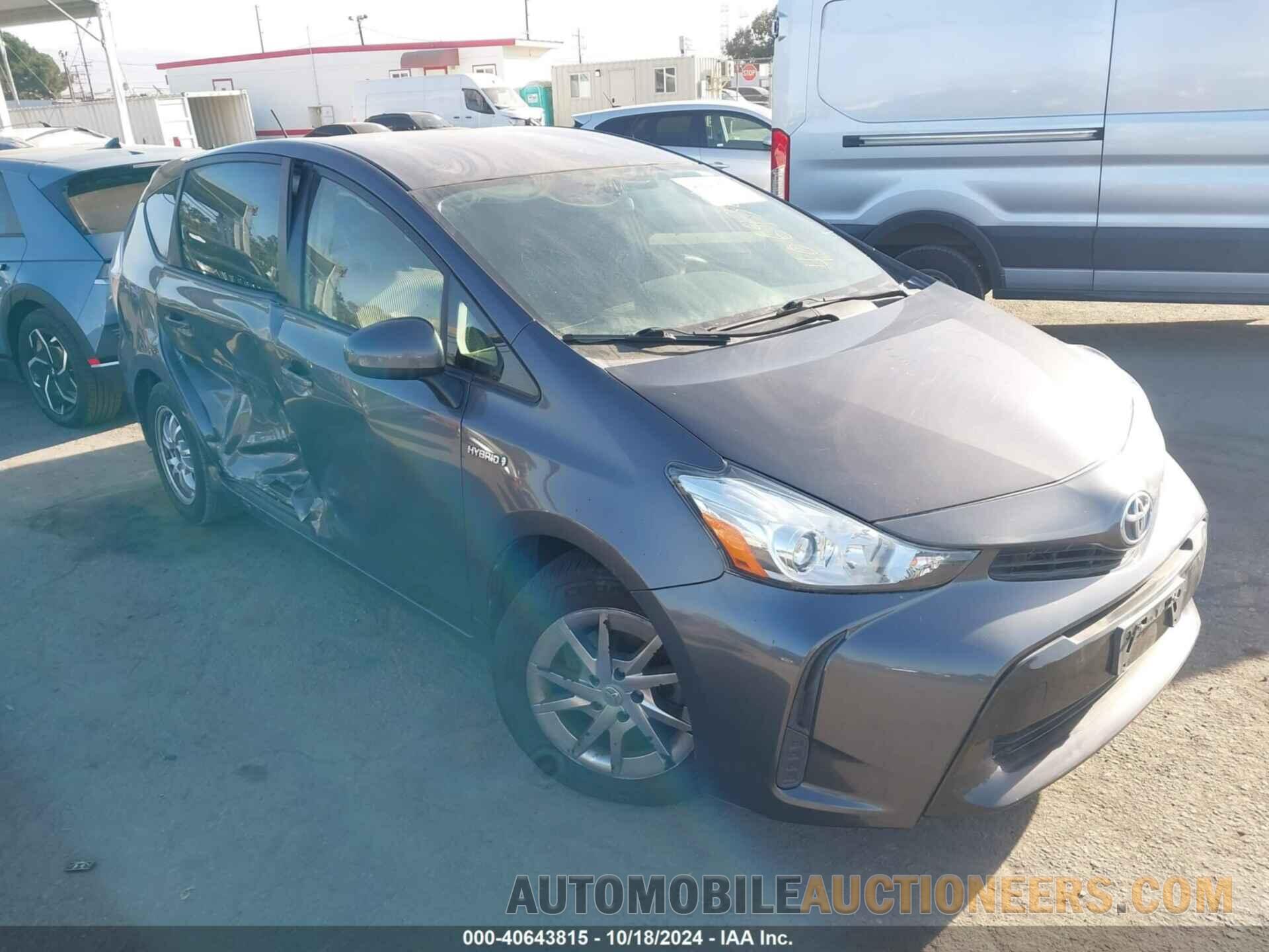 JTDZN3EU7FJ034803 TOYOTA PRIUS V 2015