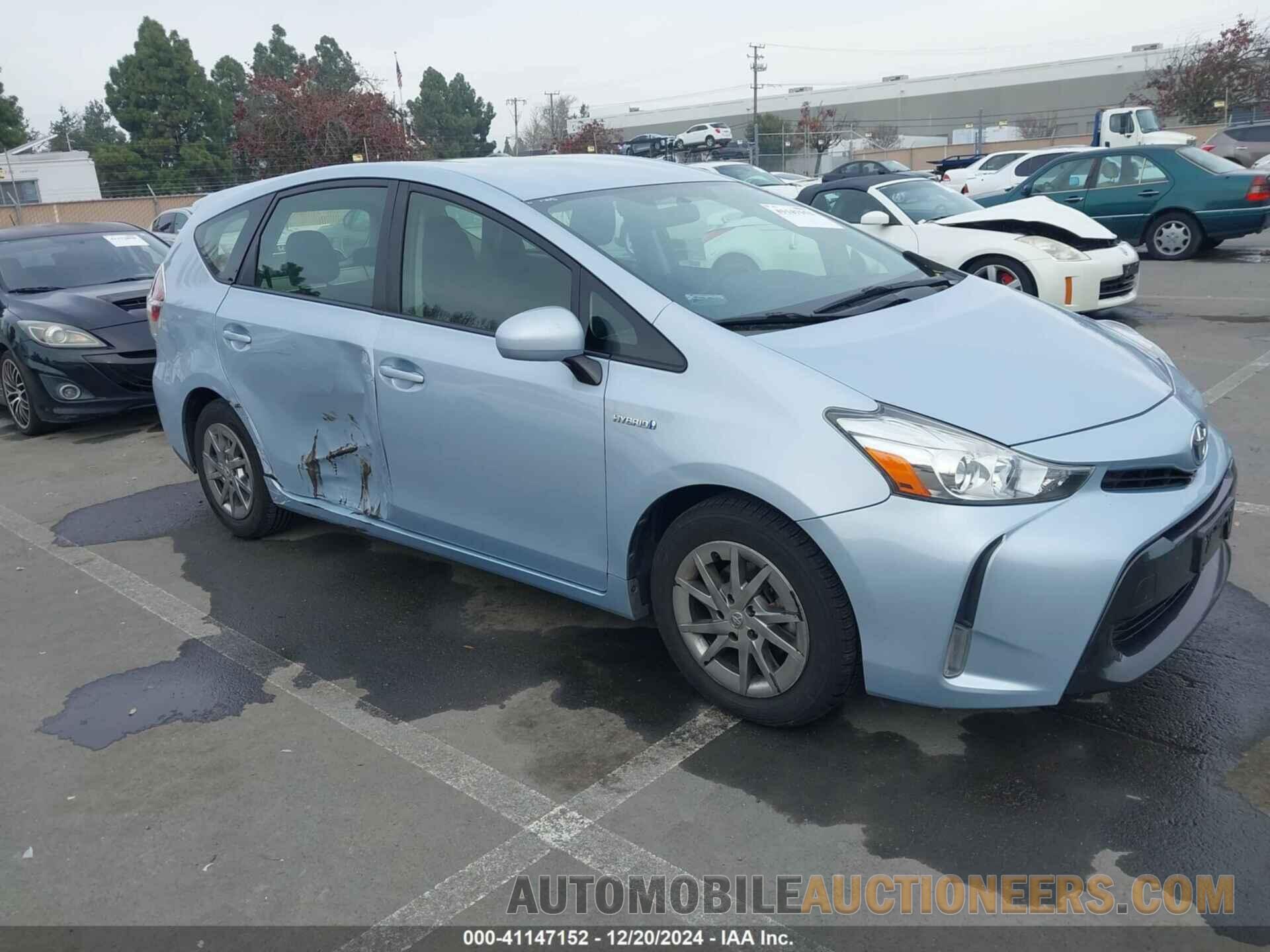 JTDZN3EU7FJ038396 TOYOTA PRIUS V 2015