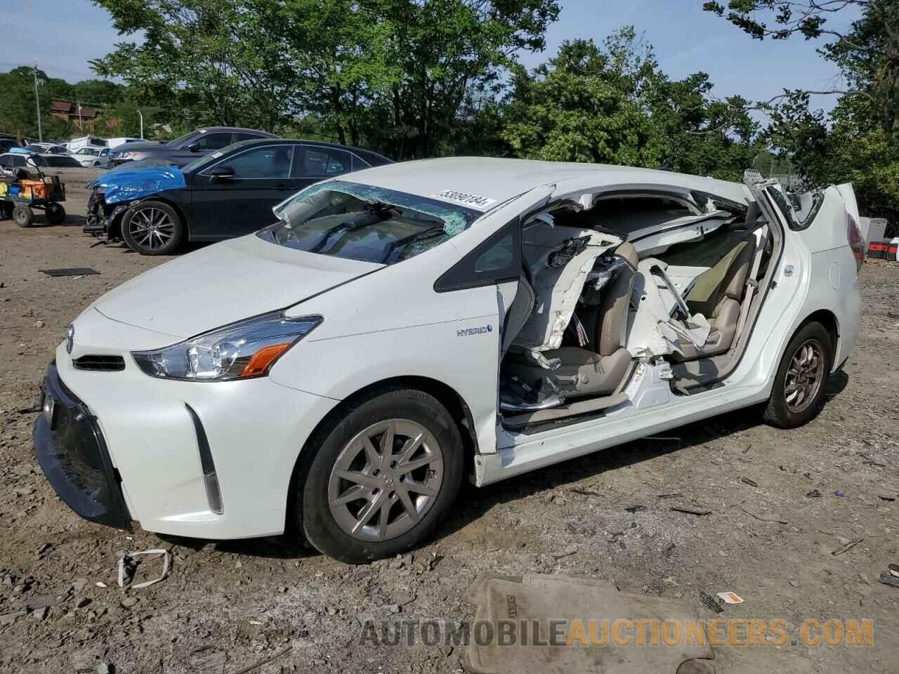 JTDZN3EU7GJ040747 TOYOTA PRIUS 2016