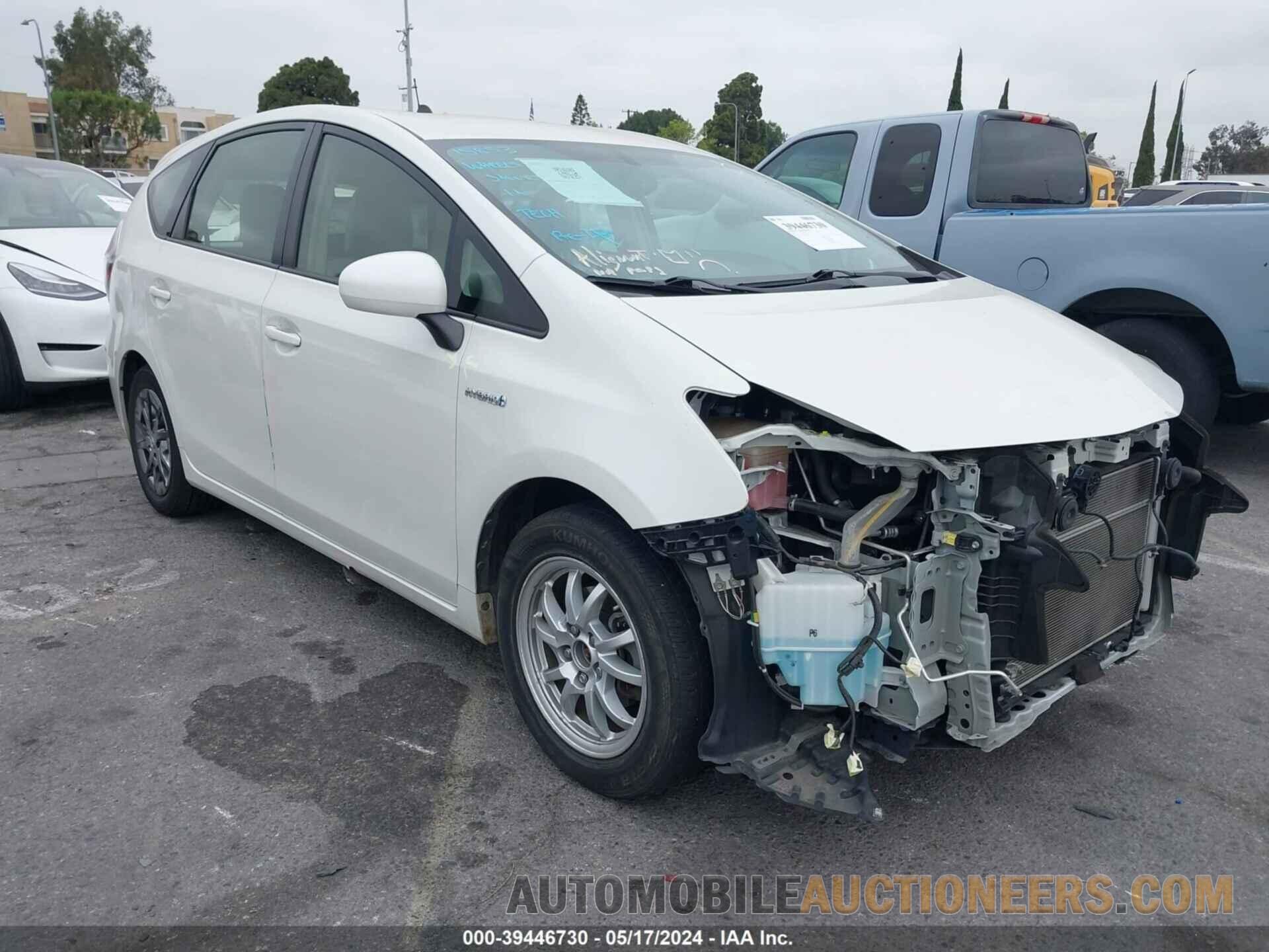 JTDZN3EU7HJ059610 TOYOTA PRIUS V 2017