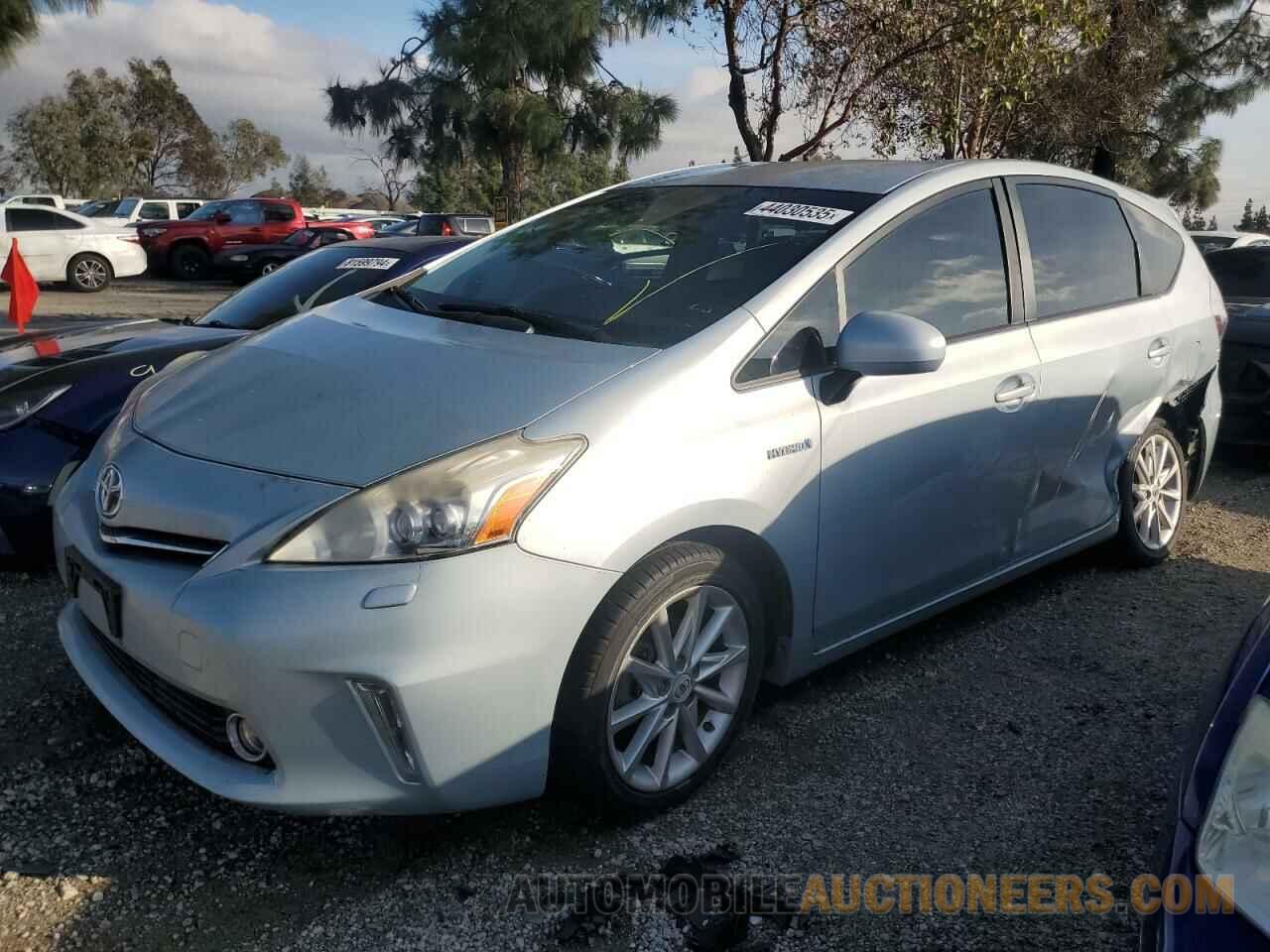 JTDZN3EU8C3110626 TOYOTA PRIUS 2012