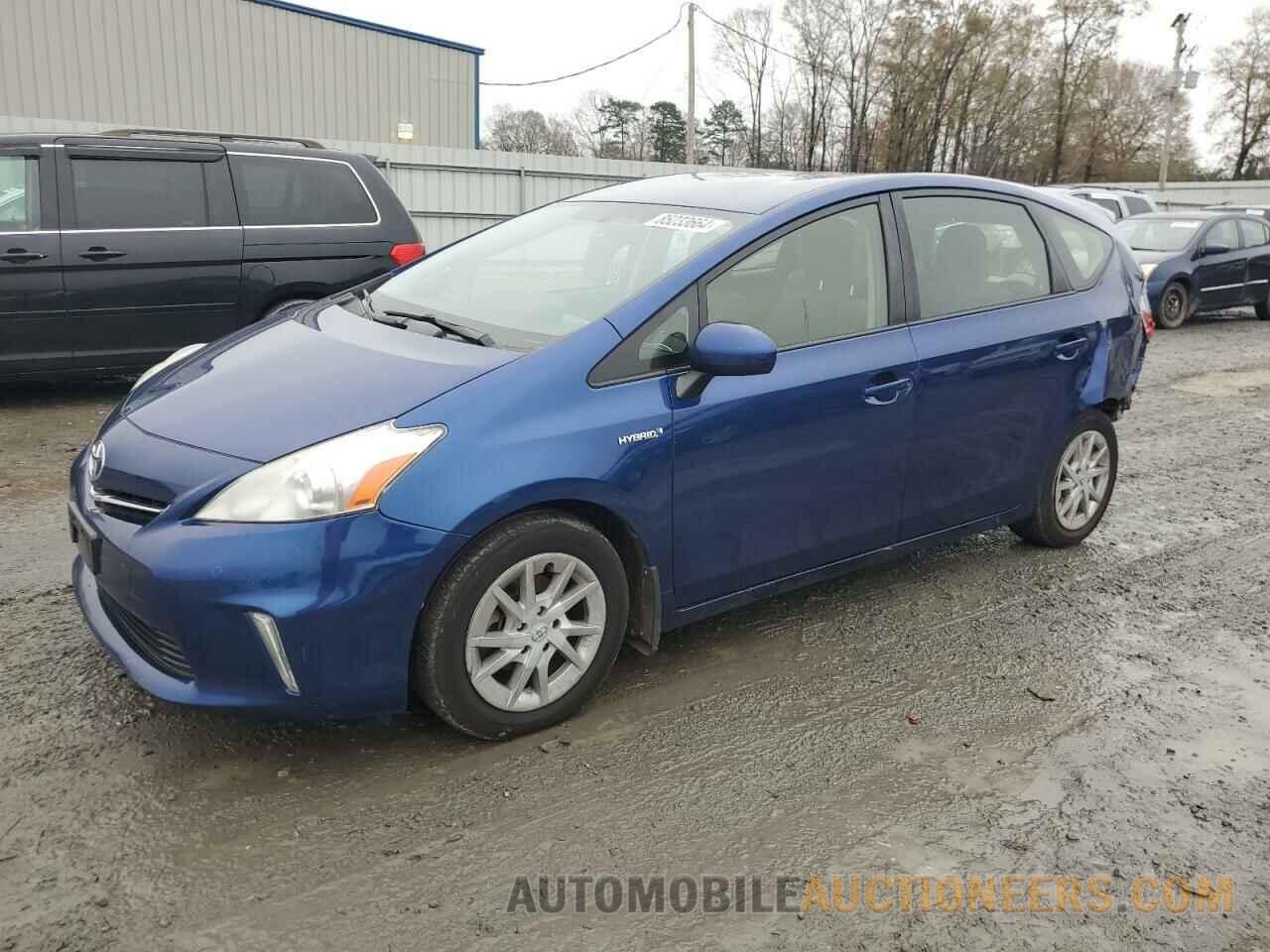 JTDZN3EU8D3205818 TOYOTA PRIUS 2013