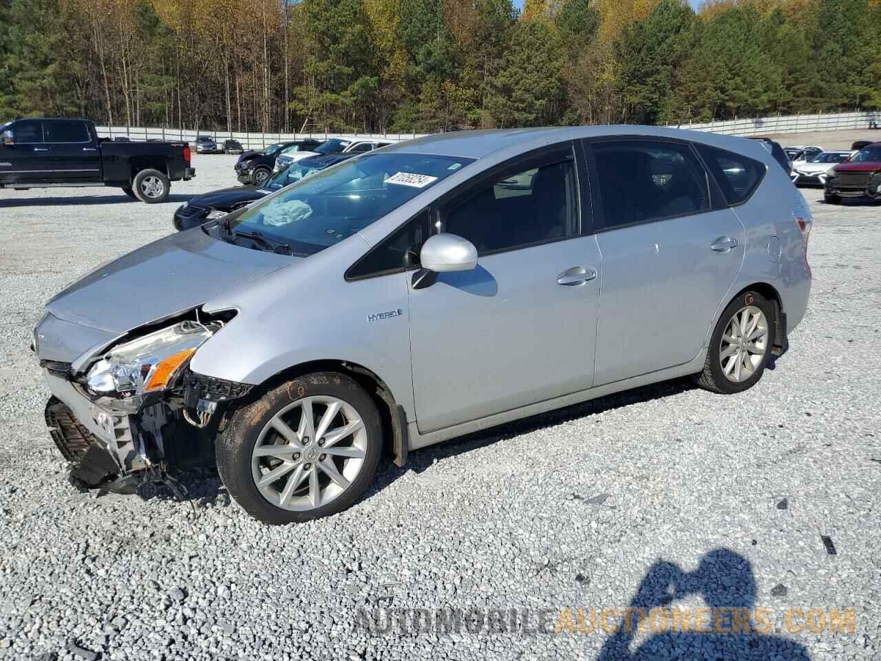 JTDZN3EU8E3295814 TOYOTA PRIUS 2014