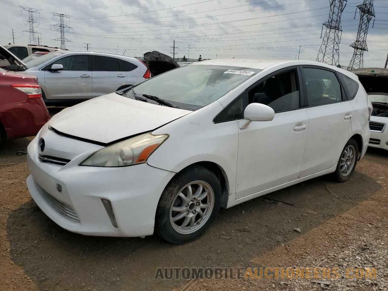 JTDZN3EU8E3310117 TOYOTA PRIUS 2014