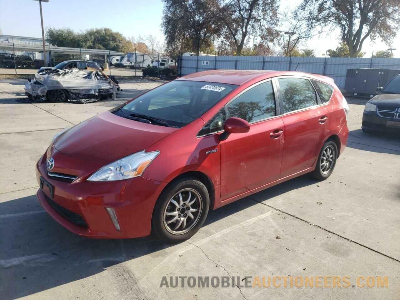 JTDZN3EU8EJ000772 TOYOTA PRIUS 2014