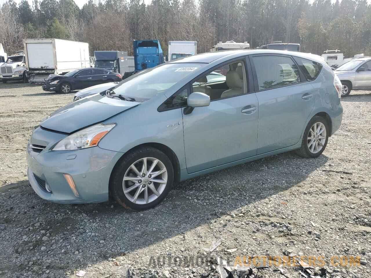 JTDZN3EU8EJ014932 TOYOTA PRIUS 2014