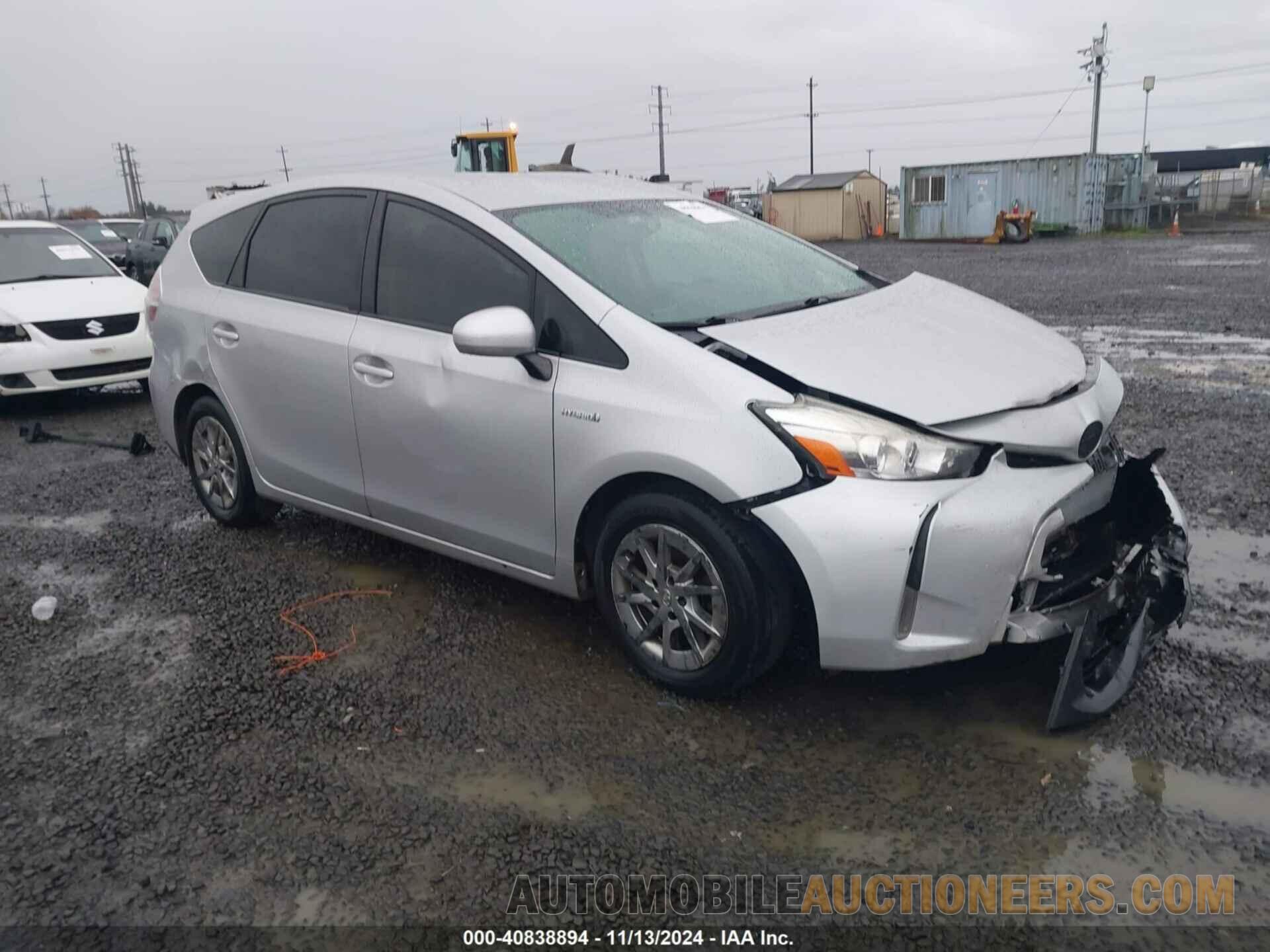 JTDZN3EU8FJ016245 TOYOTA PRIUS V 2015