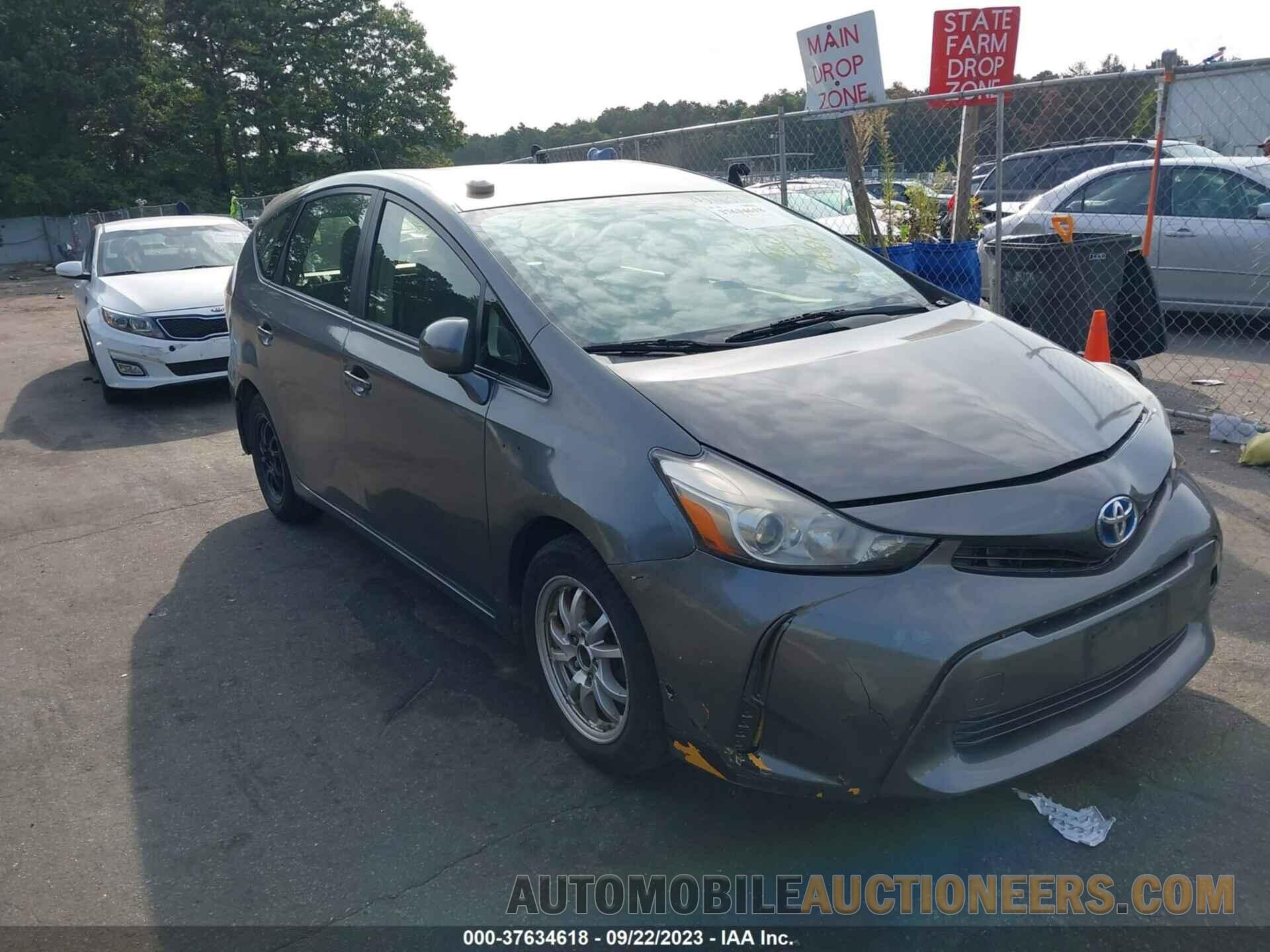 JTDZN3EU8FJ016813 TOYOTA PRIUS V 2015