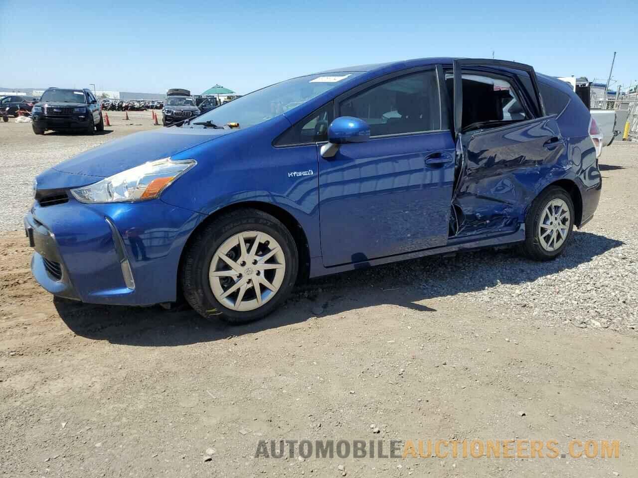 JTDZN3EU8FJ017606 TOYOTA PRIUS 2015