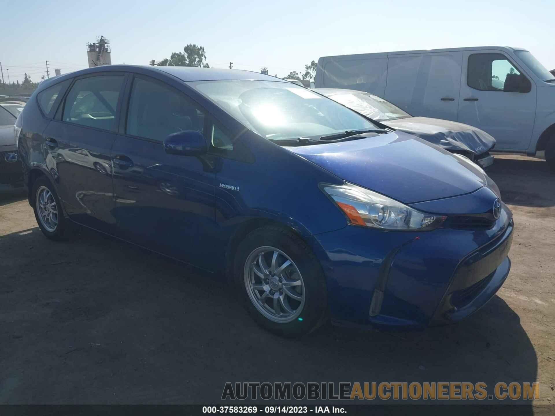 JTDZN3EU8FJ018478 TOYOTA PRIUS V 2015