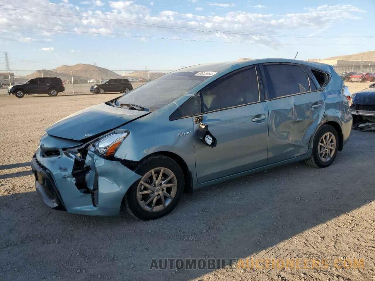 JTDZN3EU8FJ025950 TOYOTA PRIUS 2015