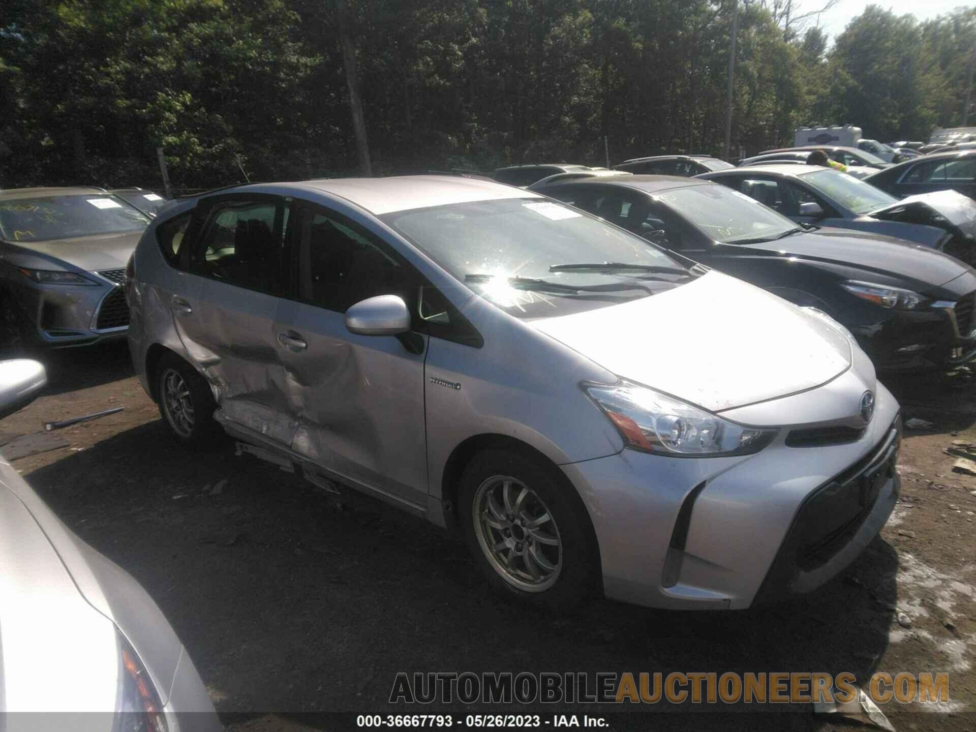 JTDZN3EU8FJ026287 TOYOTA PRIUS V 2015