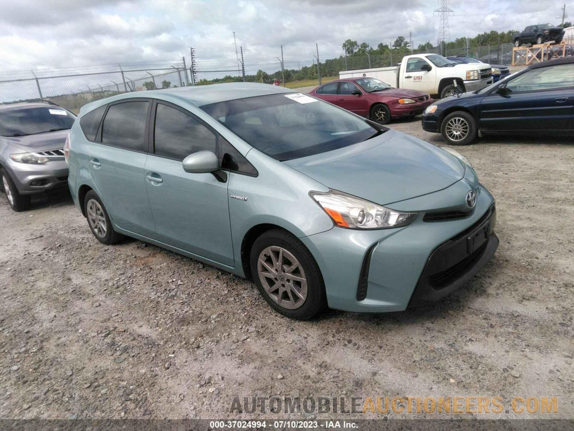 JTDZN3EU8FJ029089 TOYOTA PRIUS V 2015