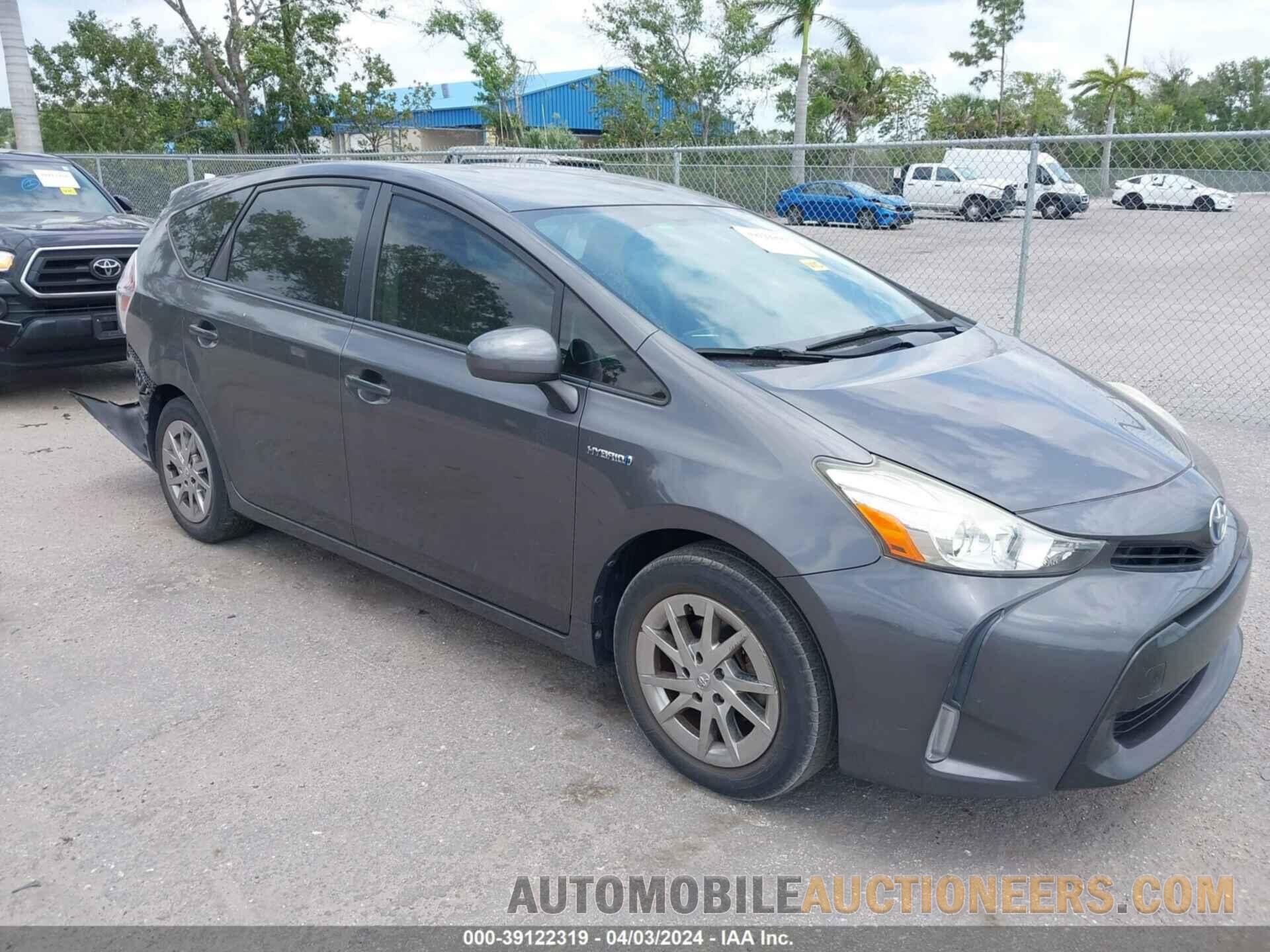 JTDZN3EU8FJ036818 TOYOTA PRIUS V 2015