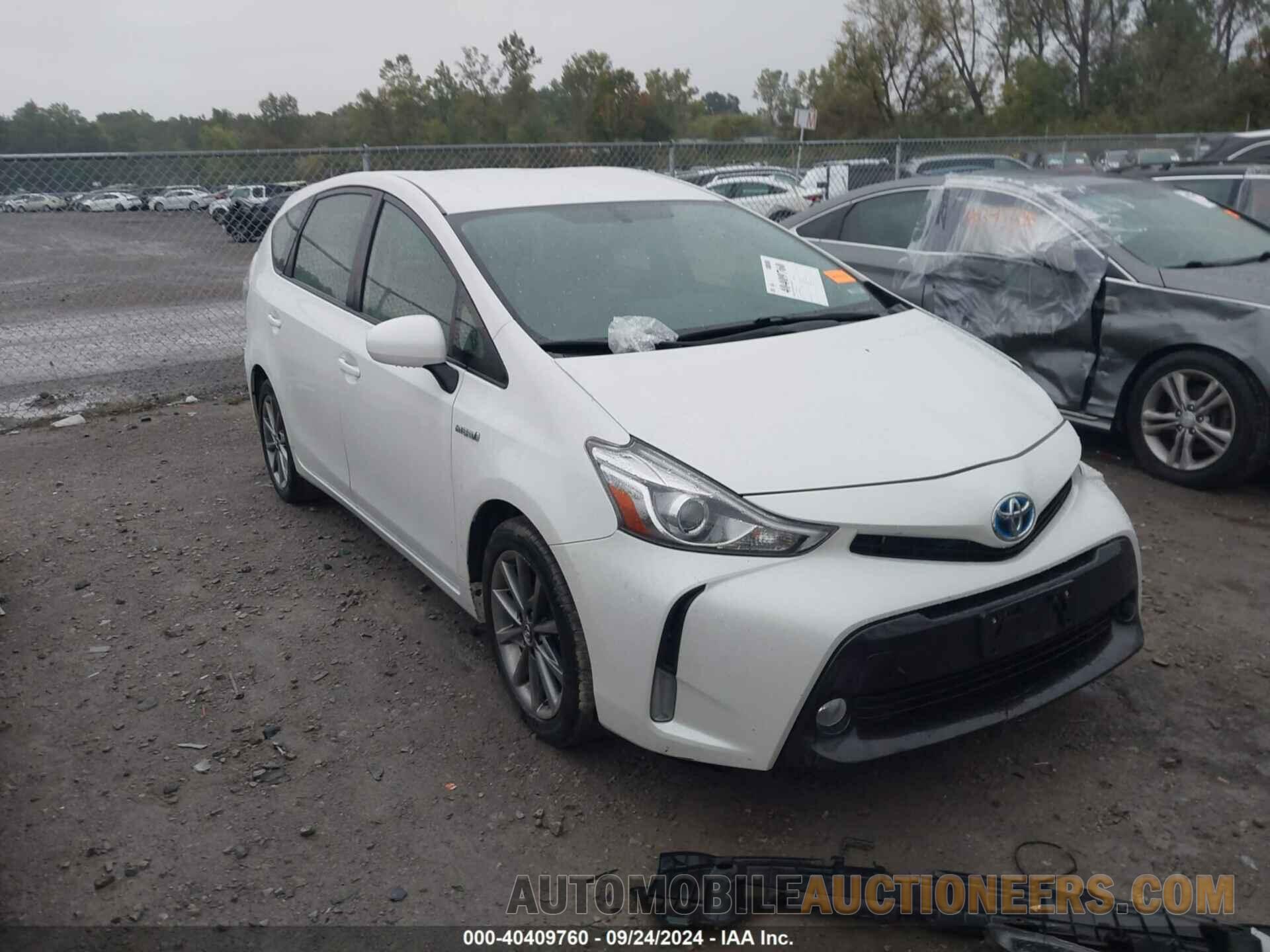 JTDZN3EU8FJ037225 TOYOTA PRIUS V 2015