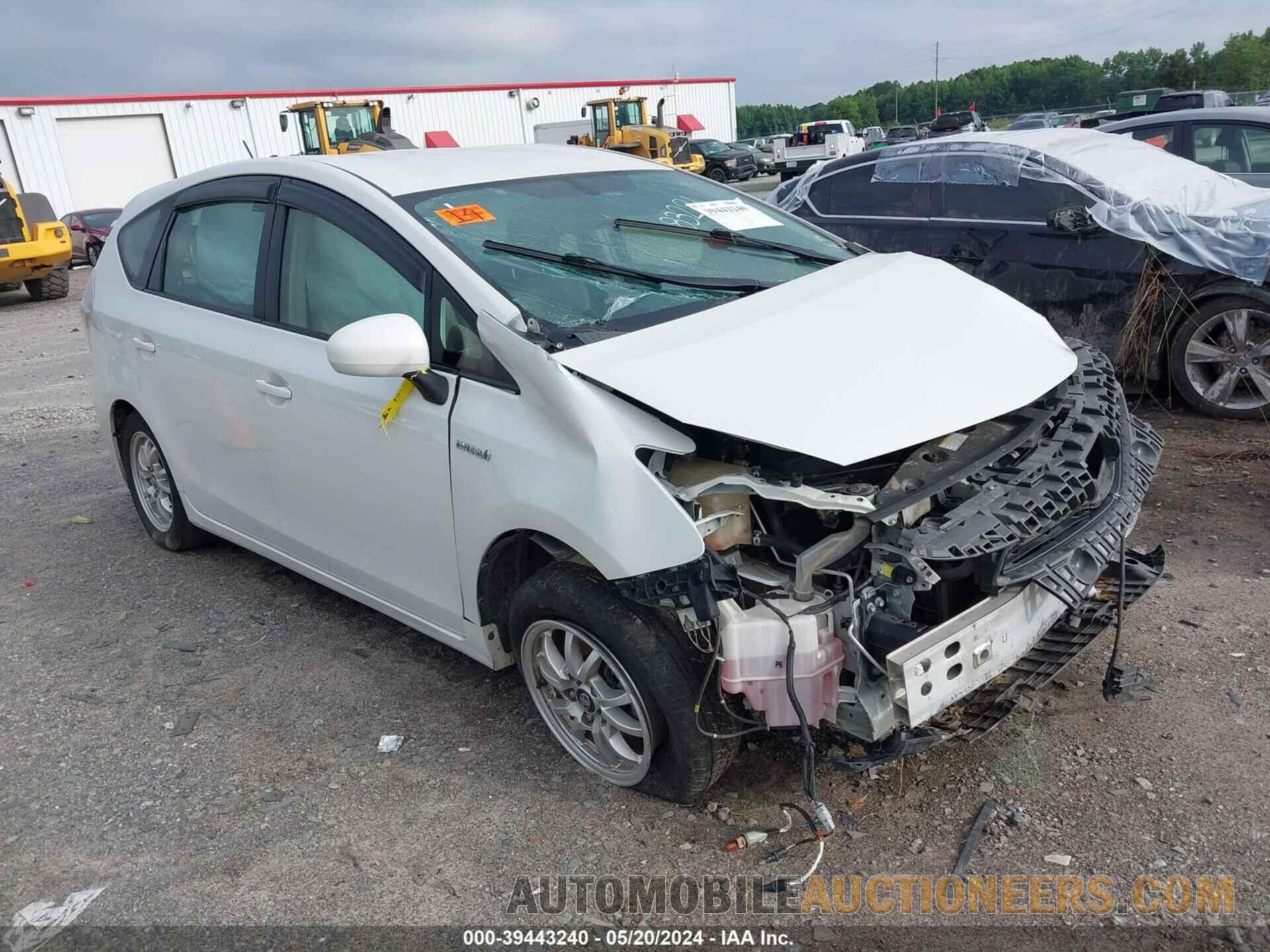 JTDZN3EU8FJ039816 TOYOTA PRIUS V 2015