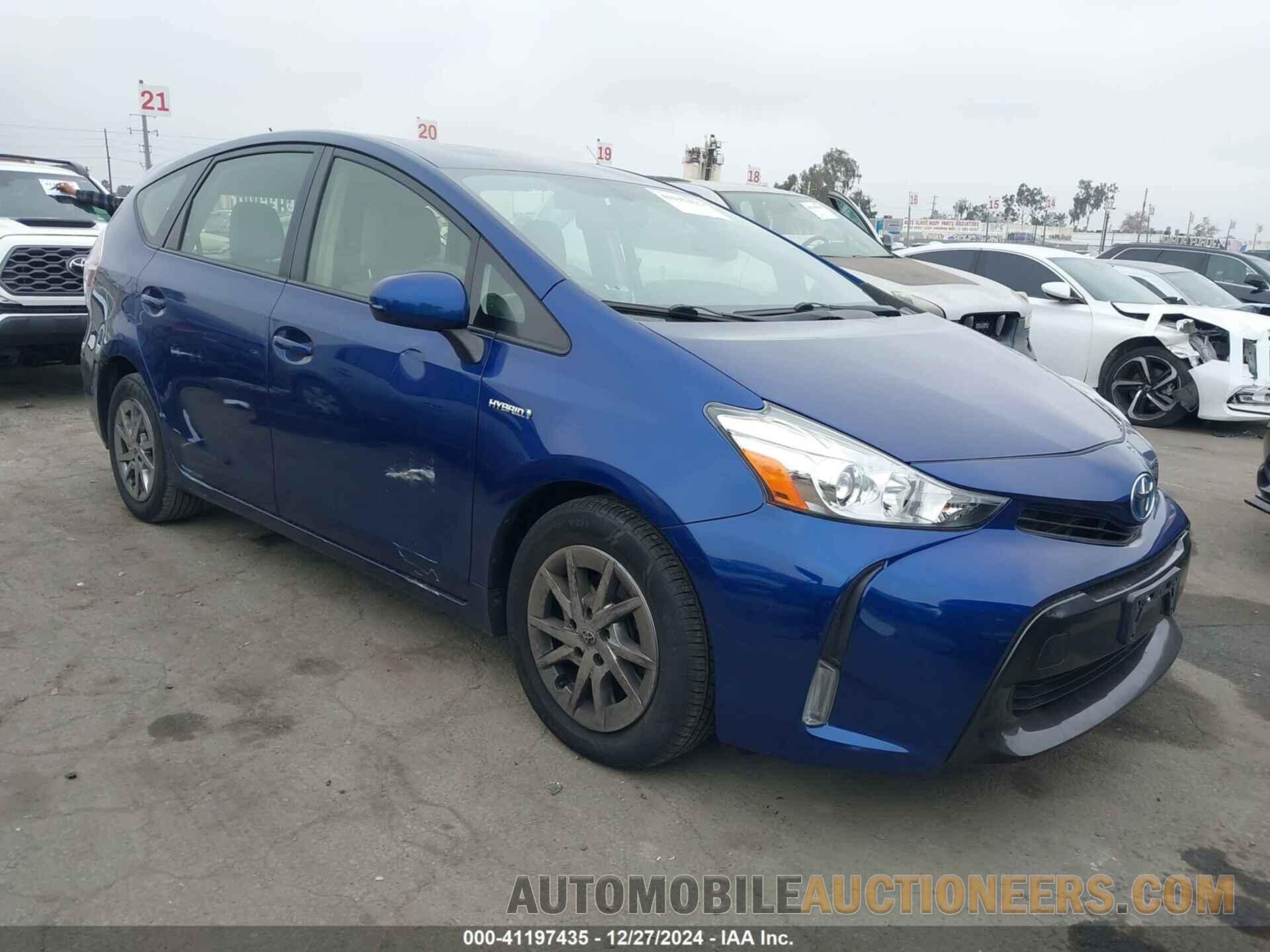 JTDZN3EU8FJ040397 TOYOTA PRIUS V 2015