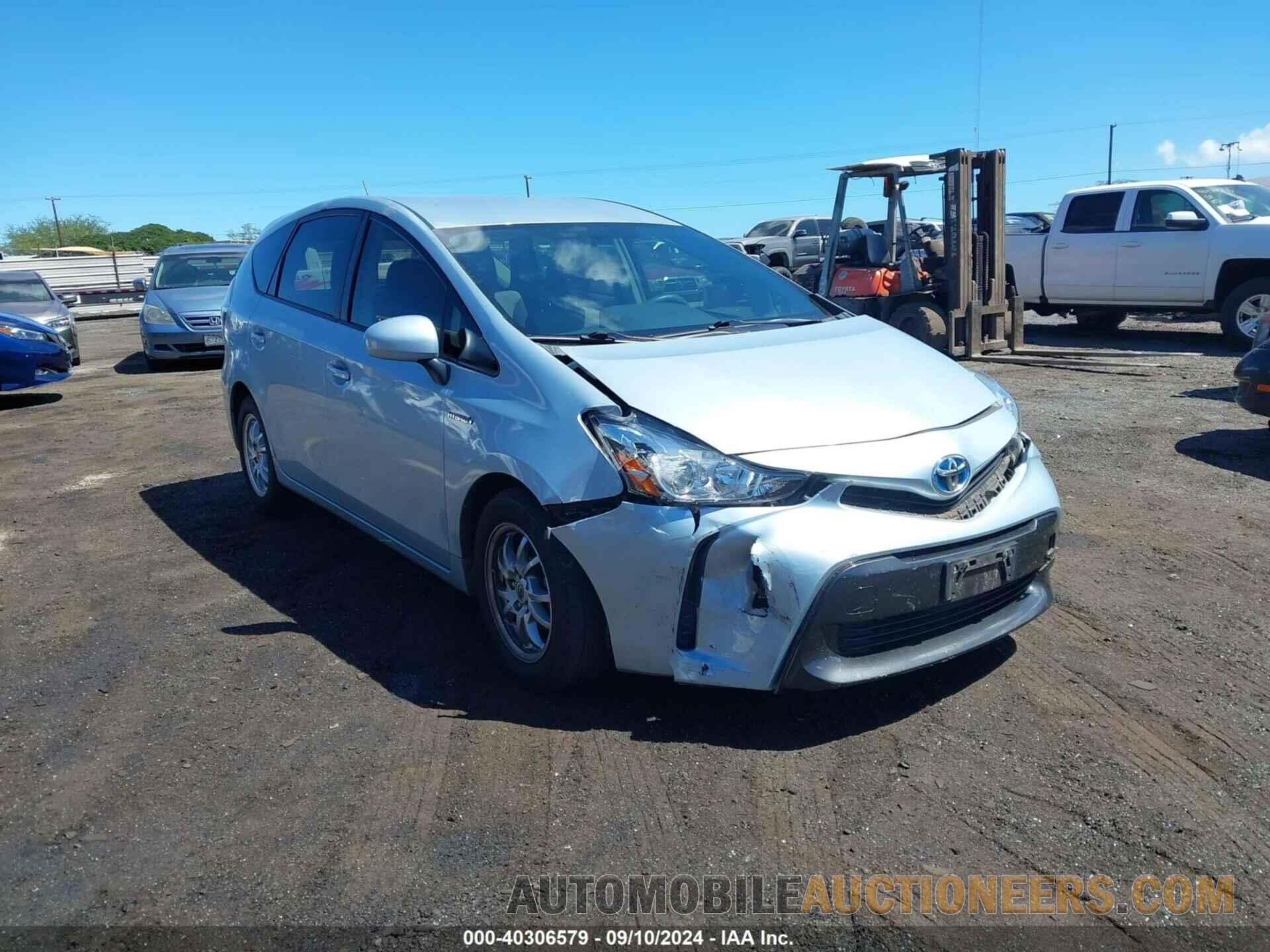 JTDZN3EU8GJ041289 TOYOTA PRIUS V 2016