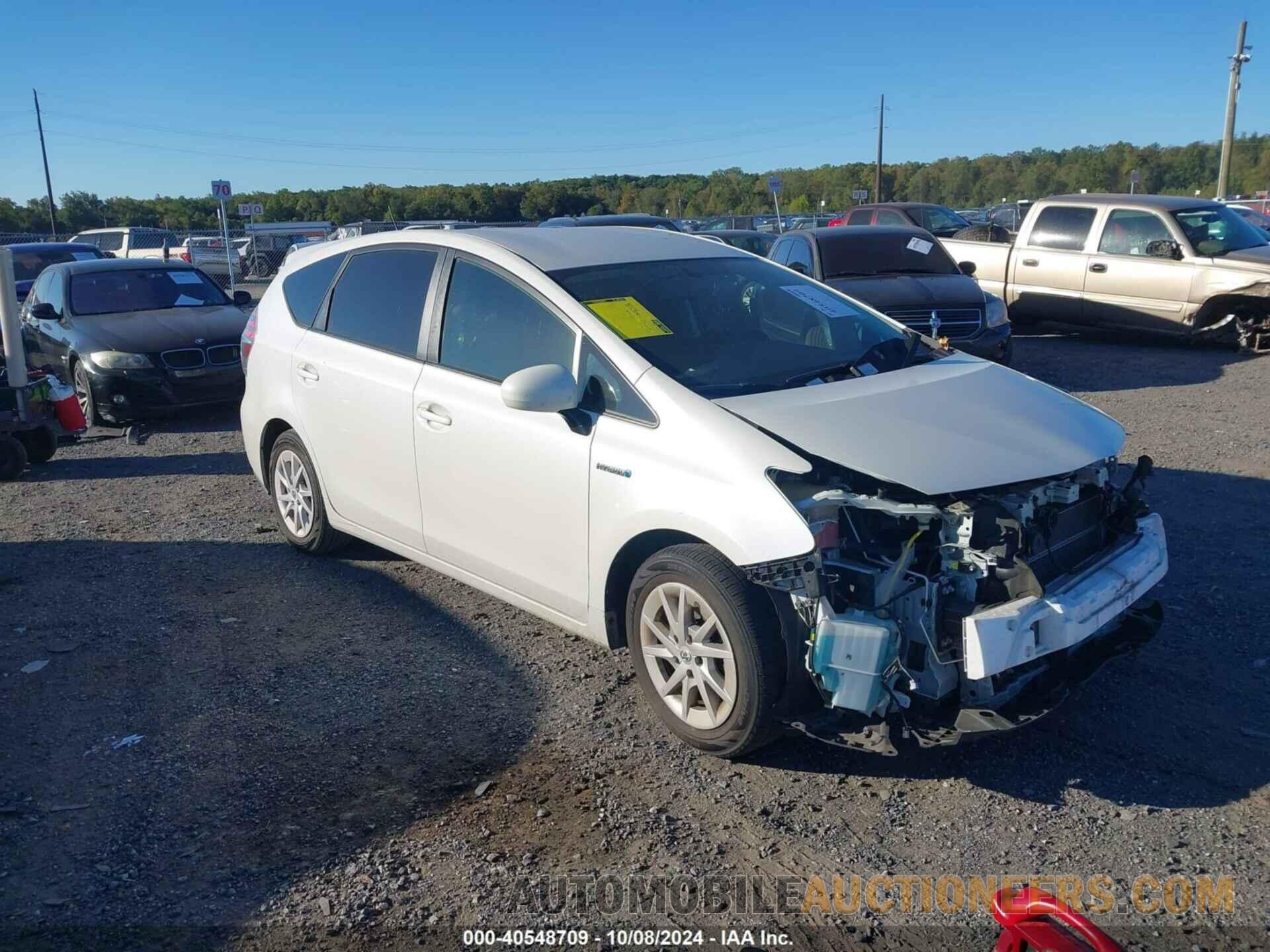 JTDZN3EU8GJ044287 TOYOTA PRIUS V 2016