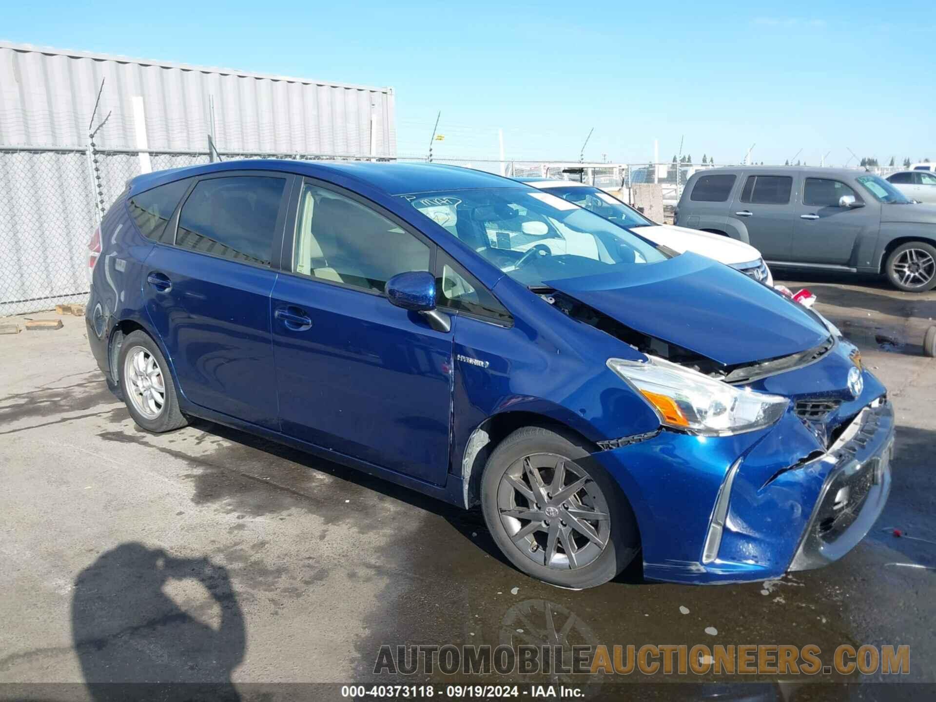 JTDZN3EU8GJ044483 TOYOTA PRIUS V 2016