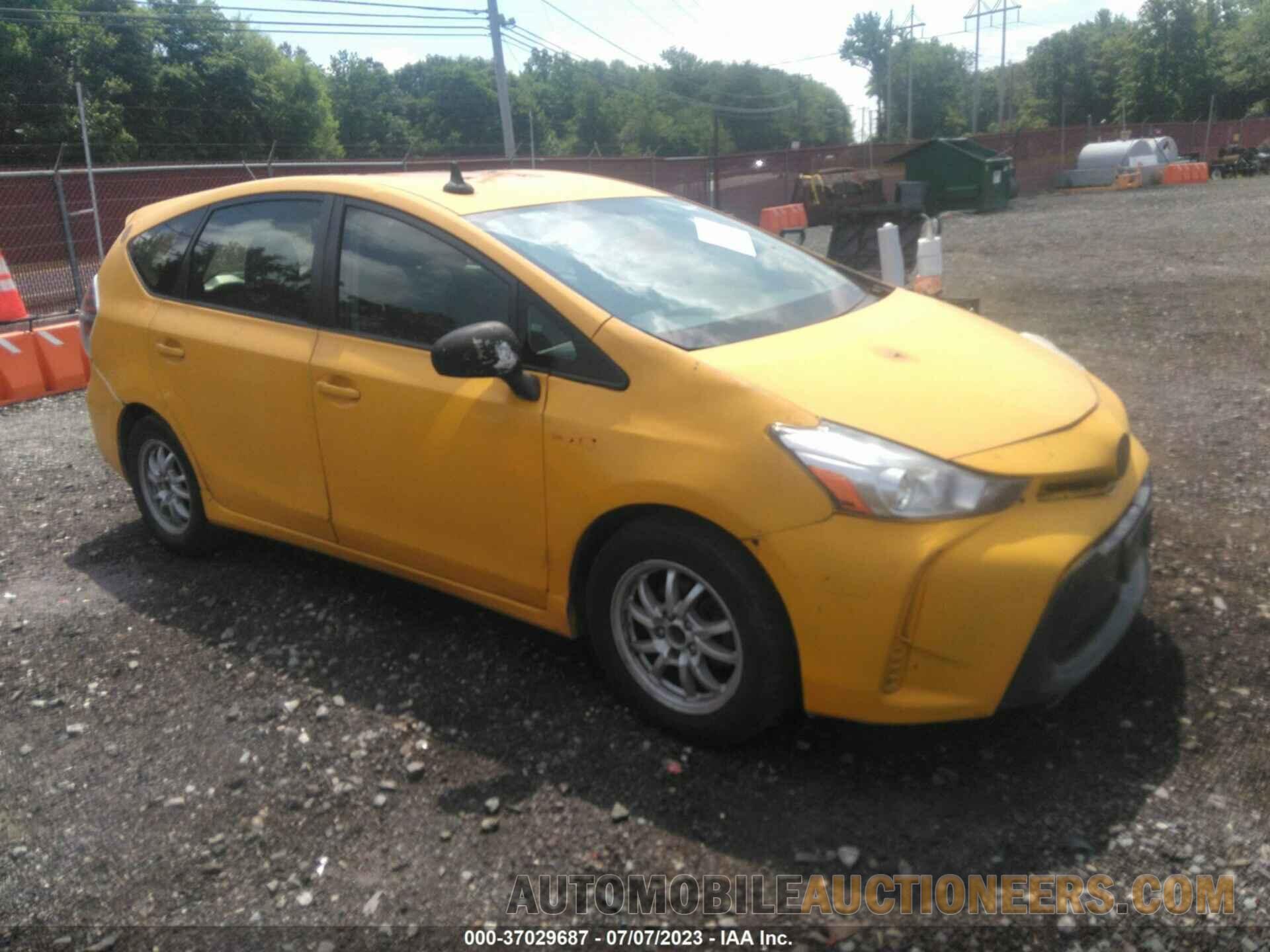 JTDZN3EU8GJ044919 TOYOTA PRIUS V 2016