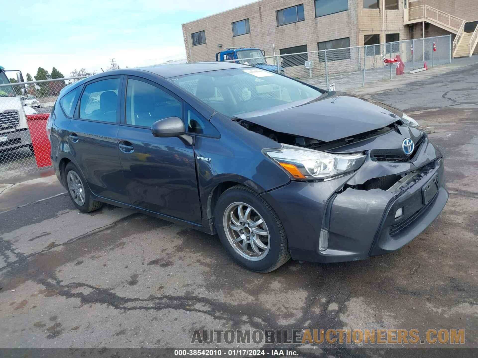 JTDZN3EU8GJ045939 TOYOTA PRIUS V 2016