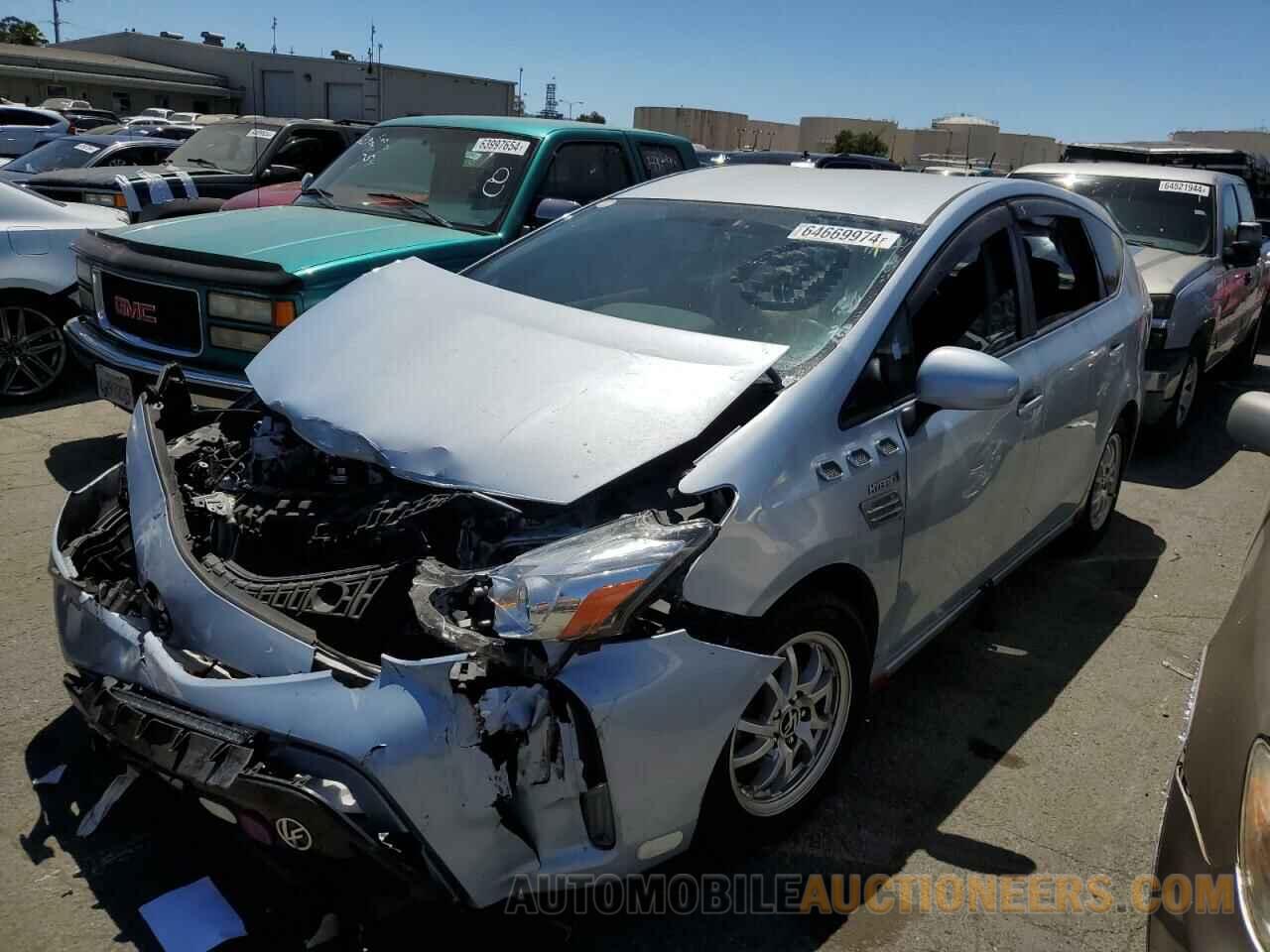 JTDZN3EU8GJ046038 TOYOTA PRIUS 2016