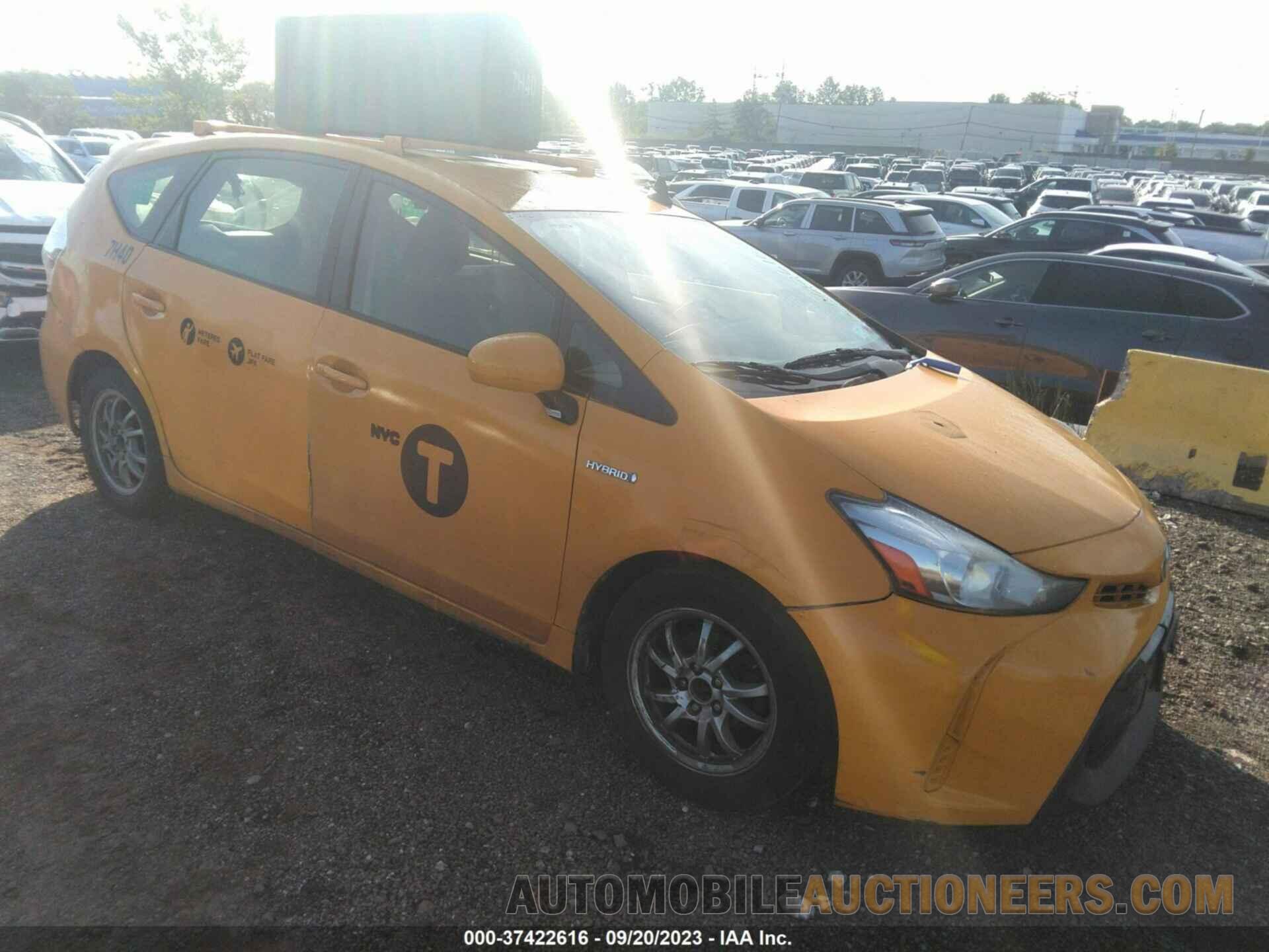 JTDZN3EU8GJ046766 TOYOTA PRIUS V 2016