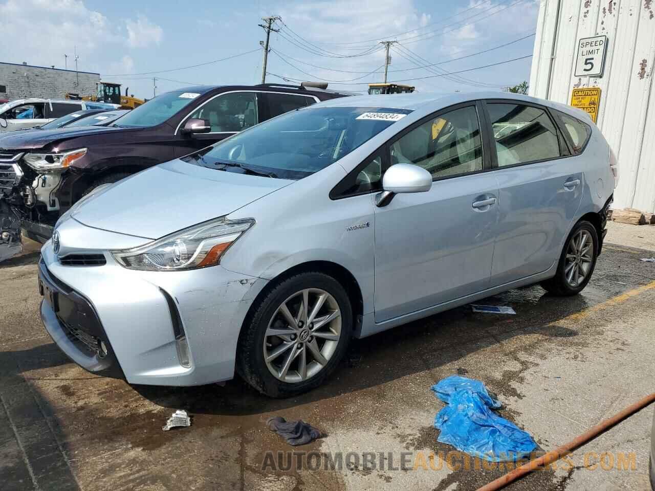 JTDZN3EU8GJ046833 TOYOTA PRIUS 2016