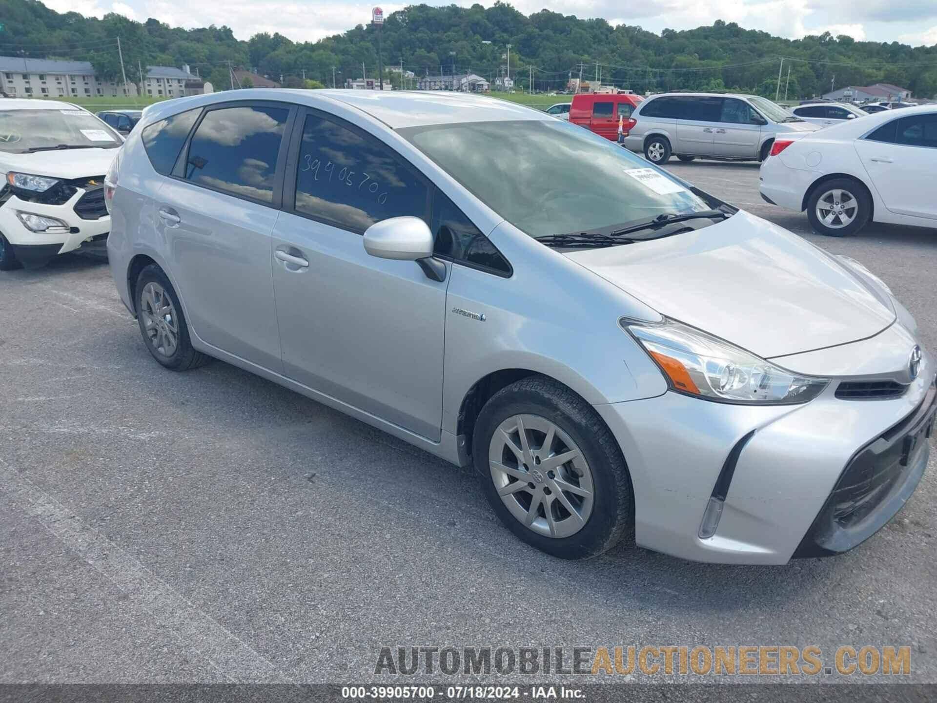 JTDZN3EU8GJ047996 TOYOTA PRIUS V 2016