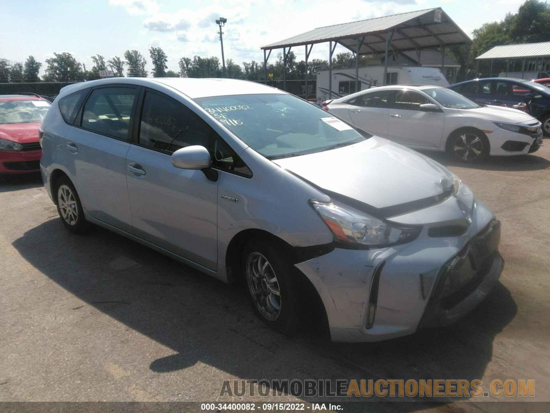 JTDZN3EU8GJ048114 TOYOTA PRIUS V 2016