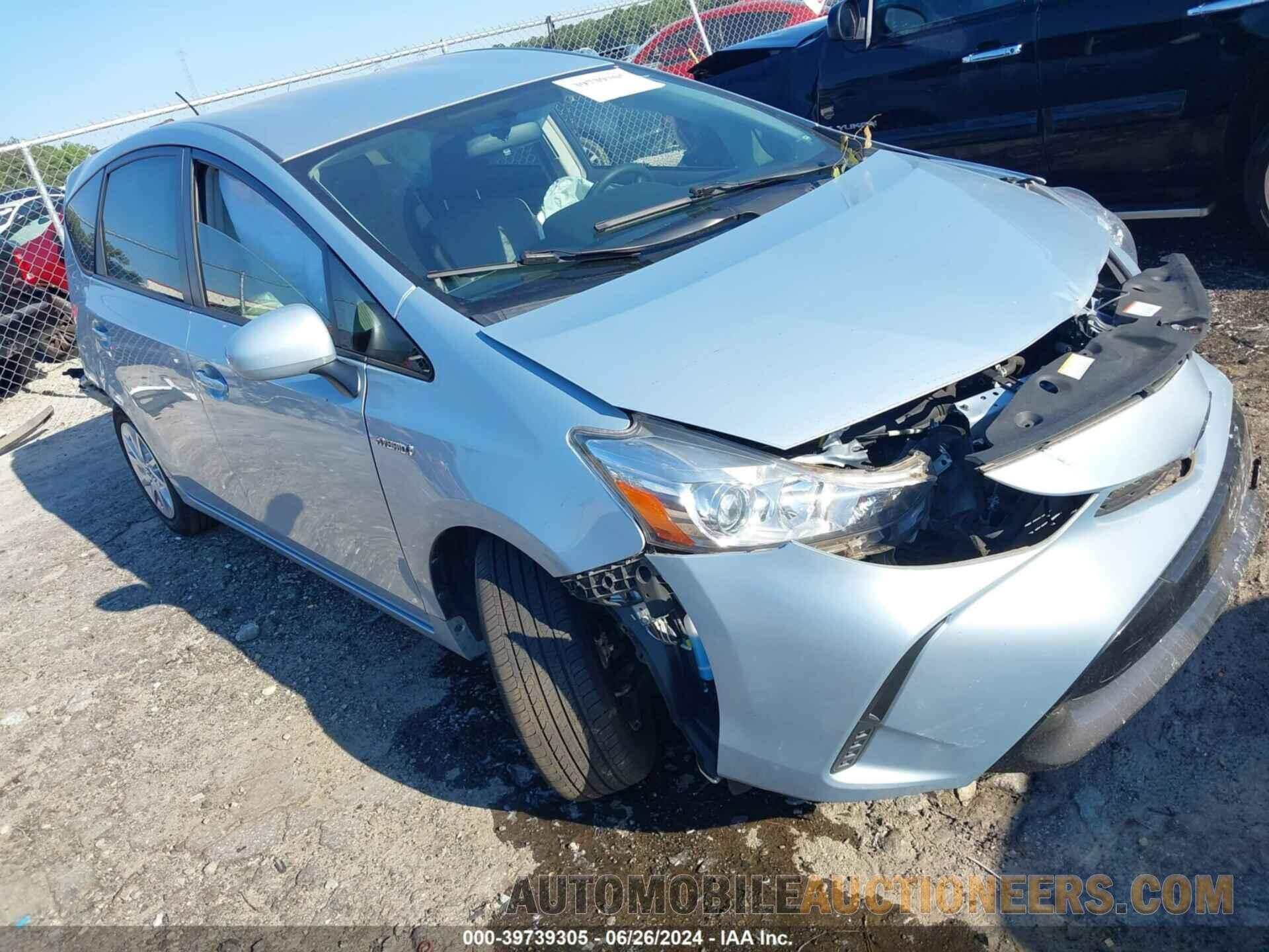 JTDZN3EU8GJ049666 TOYOTA PRIUS V 2016