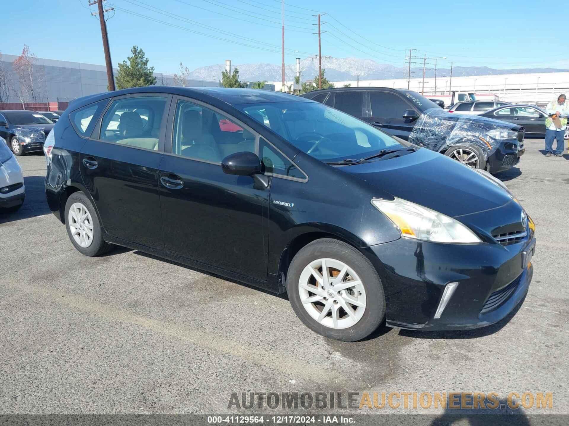 JTDZN3EU9C3028680 TOYOTA PRIUS V 2012