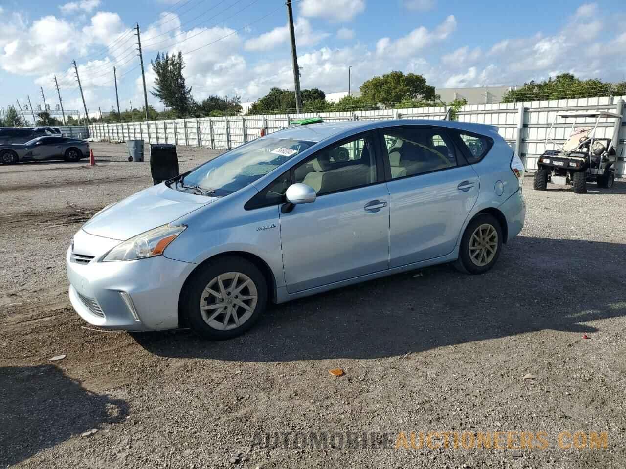 JTDZN3EU9C3086143 TOYOTA PRIUS 2012