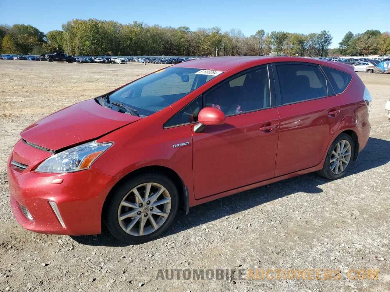 JTDZN3EU9C3143392 TOYOTA PRIUS 2012