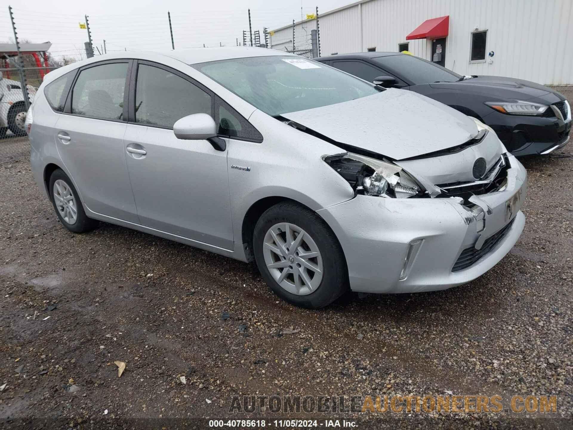 JTDZN3EU9D3196854 TOYOTA PRIUS V 2013