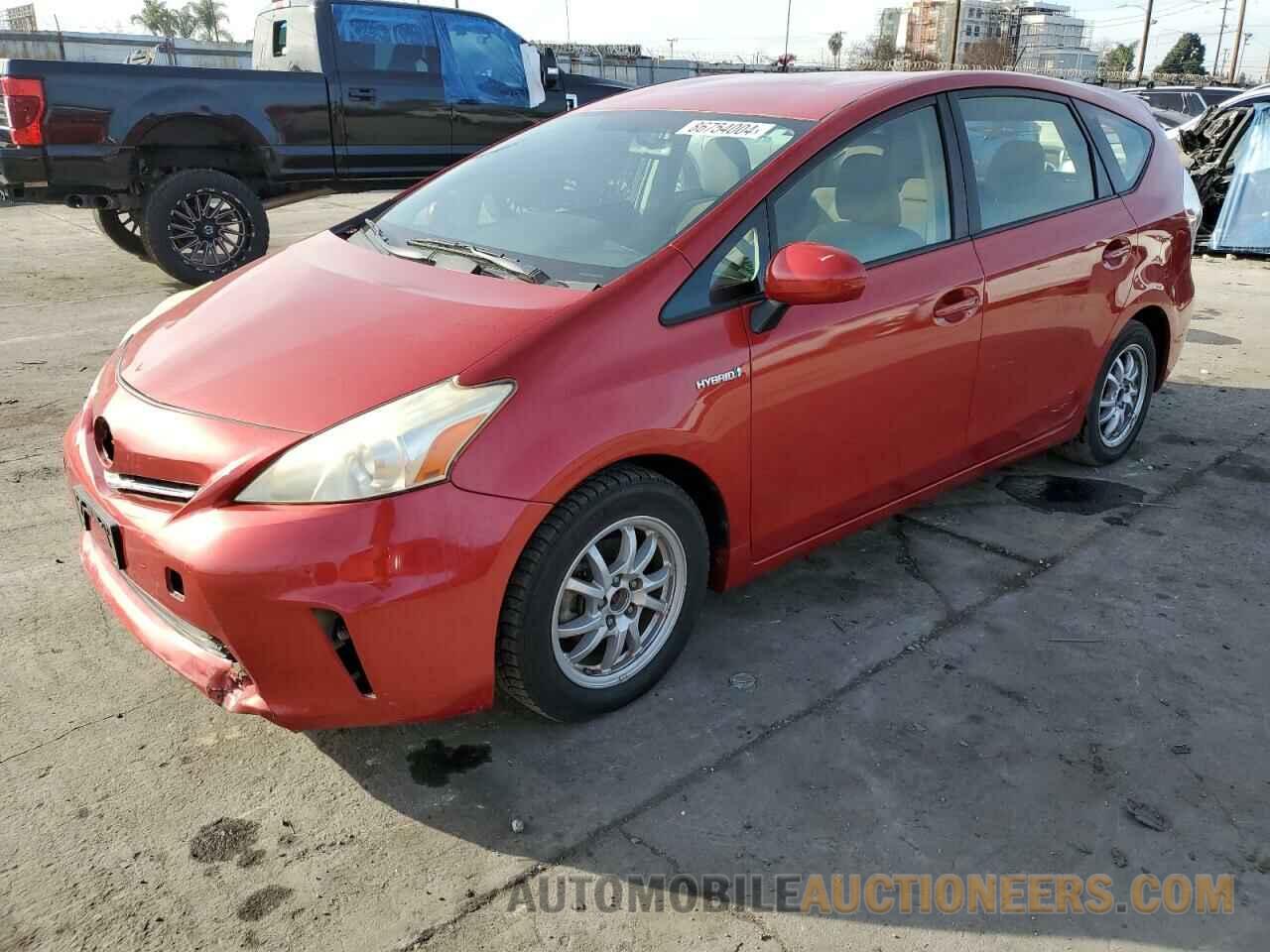 JTDZN3EU9D3201308 TOYOTA PRIUS 2013