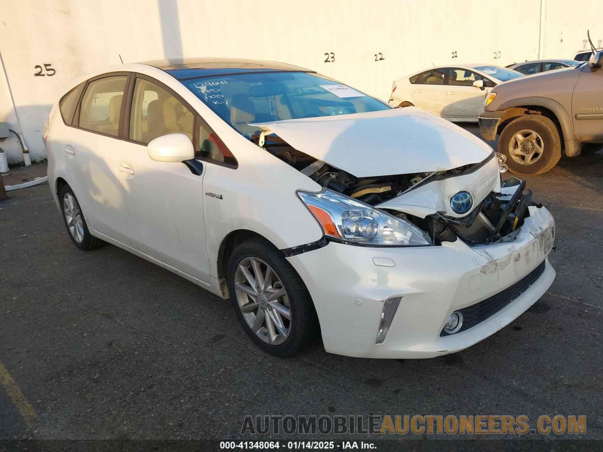 JTDZN3EU9D3220019 TOYOTA PRIUS V 2013