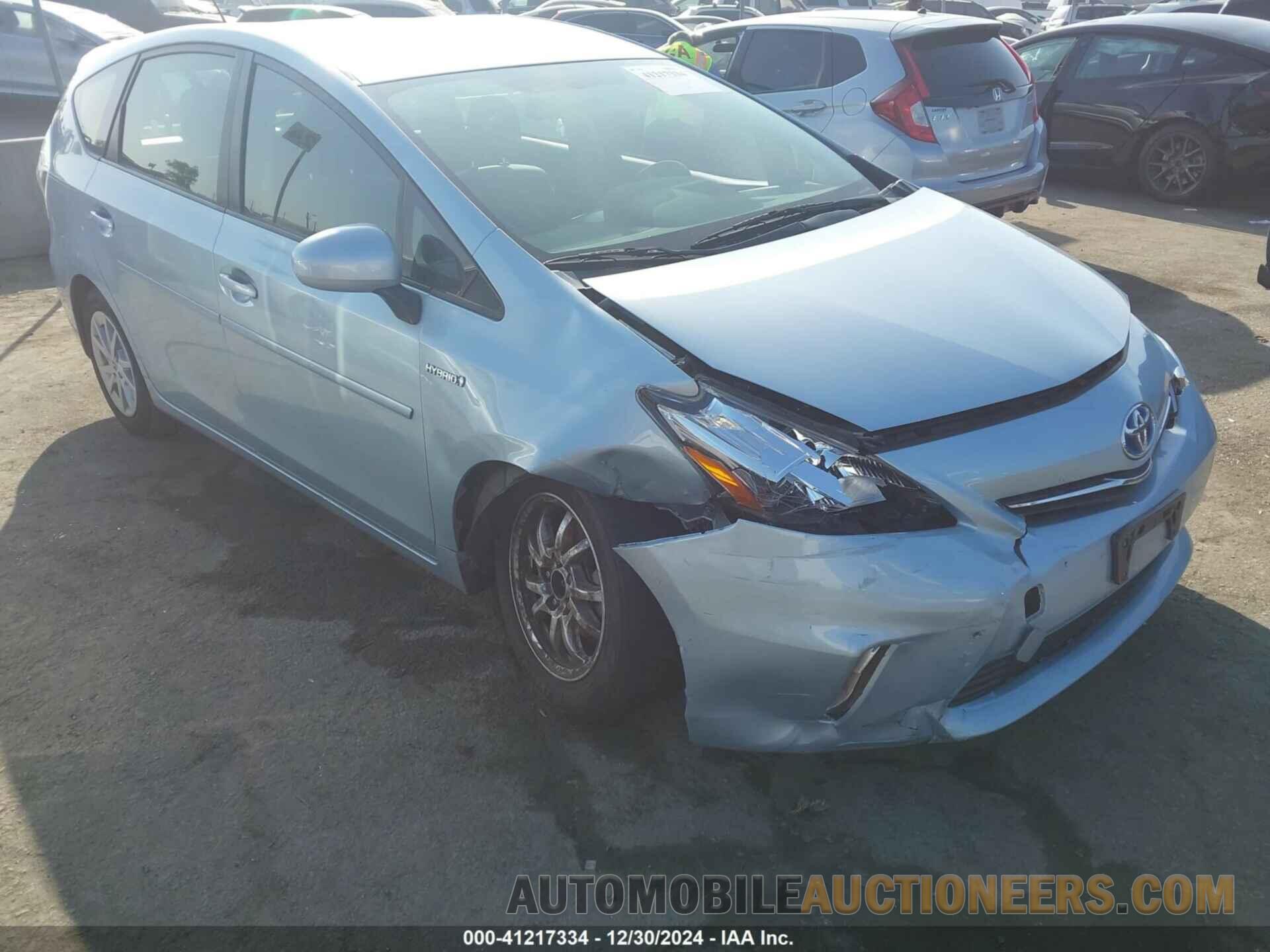 JTDZN3EU9D3275148 TOYOTA PRIUS V 2013