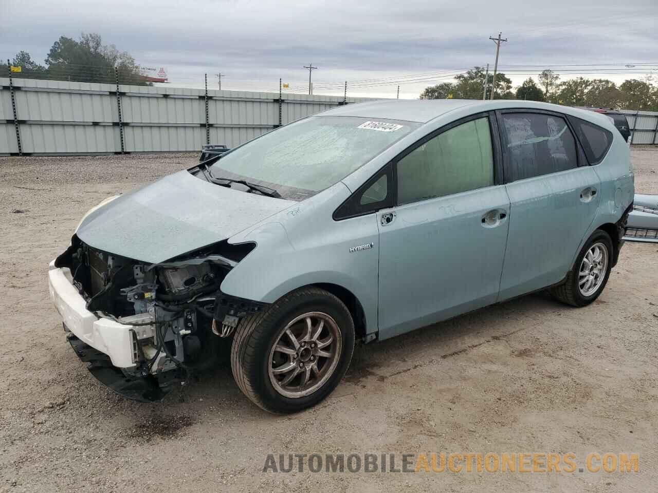 JTDZN3EU9D3287395 TOYOTA PRIUS 2013