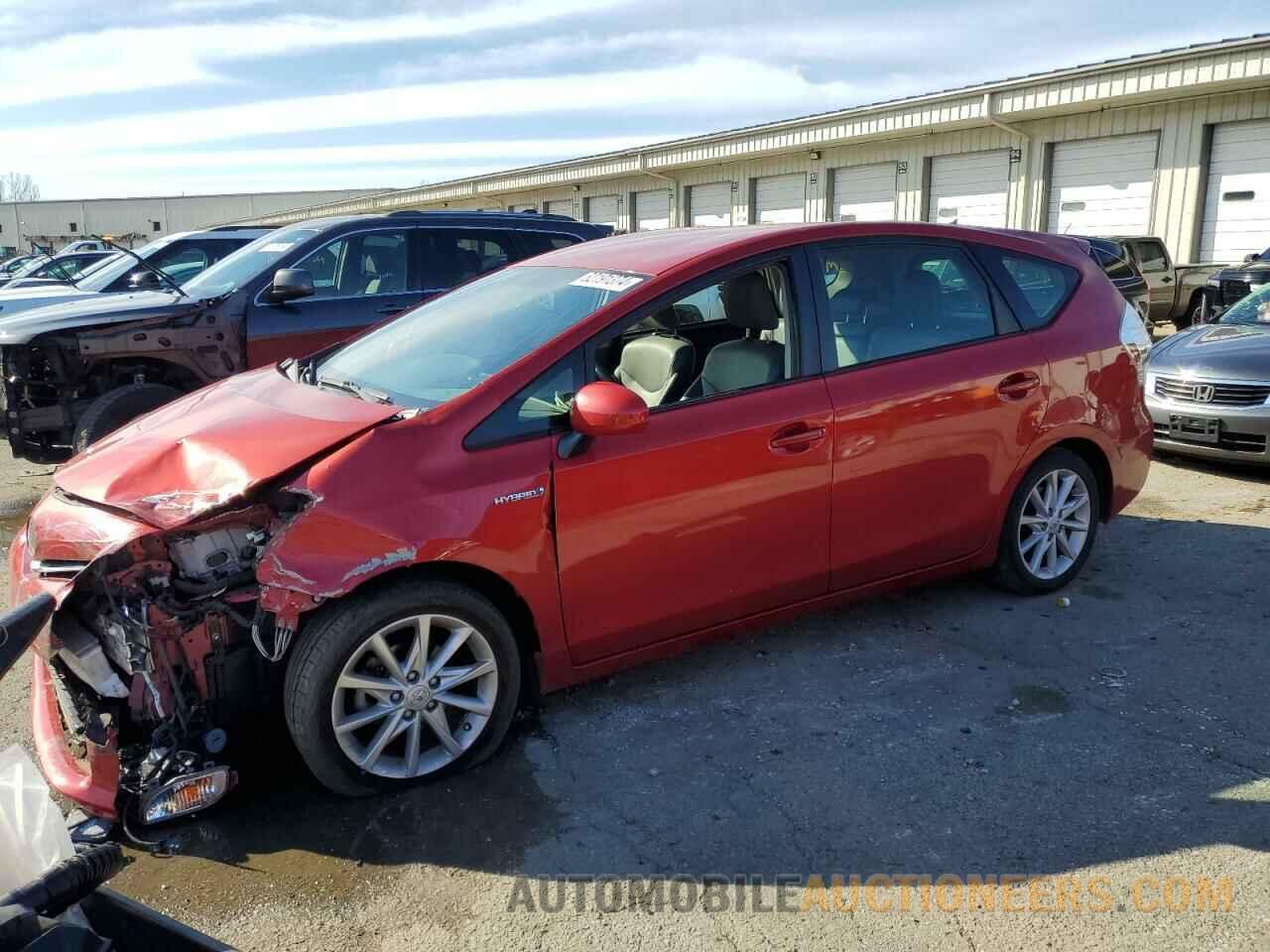 JTDZN3EU9EJ011229 TOYOTA PRIUS 2014