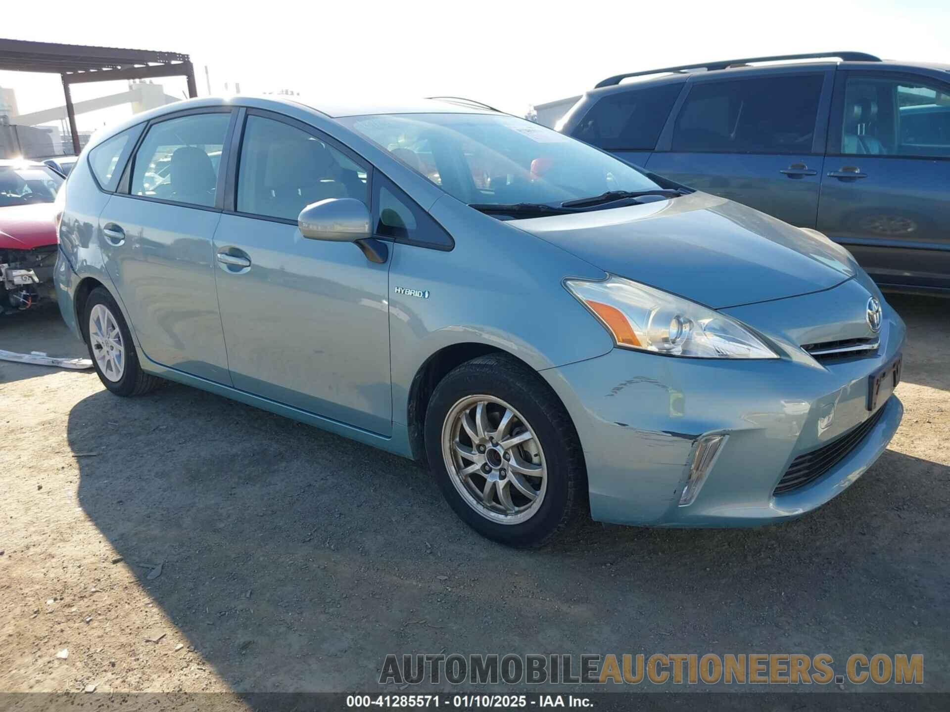 JTDZN3EU9EJ012381 TOYOTA PRIUS V 2014