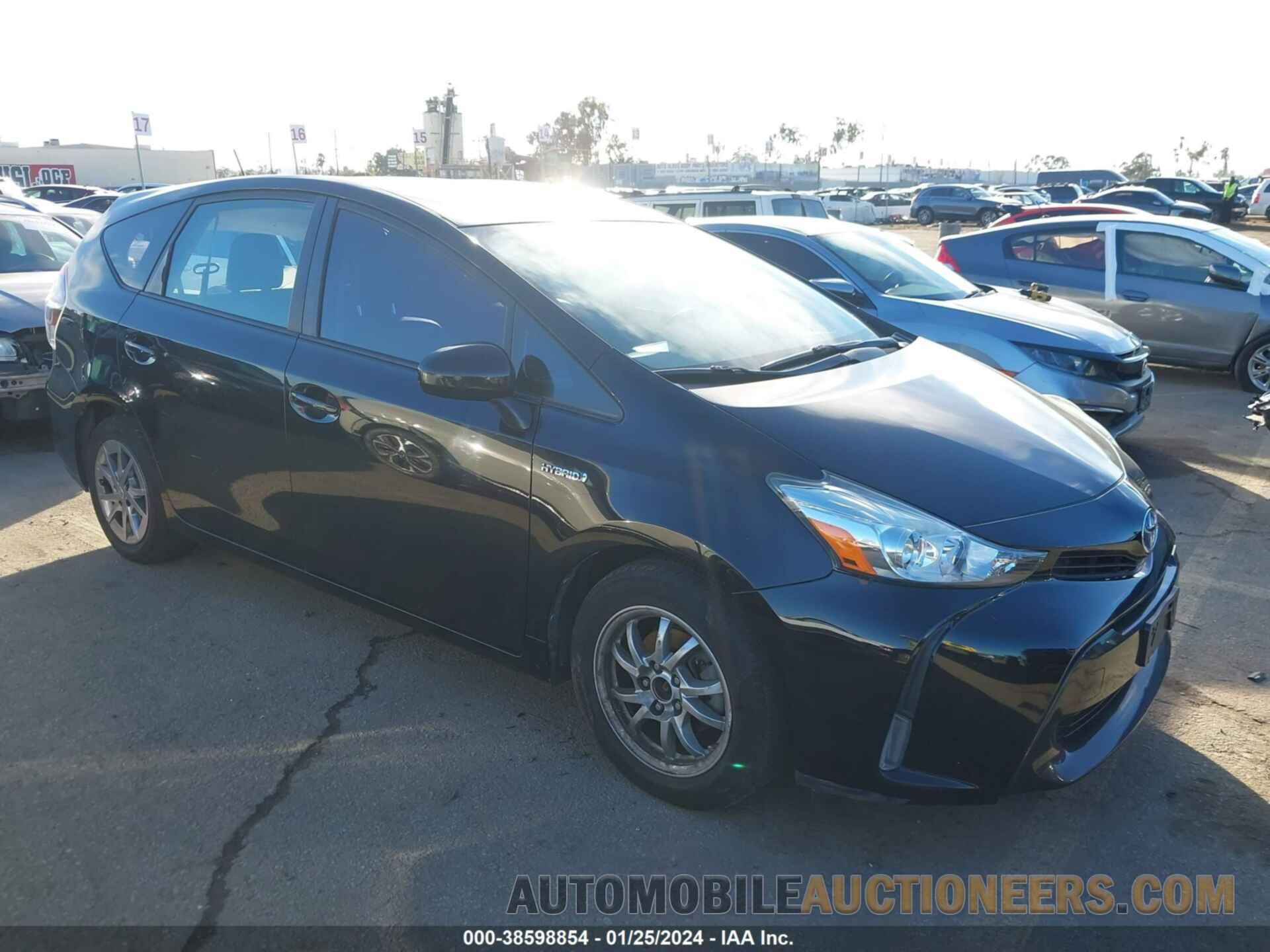 JTDZN3EU9FJ026556 TOYOTA PRIUS V 2015