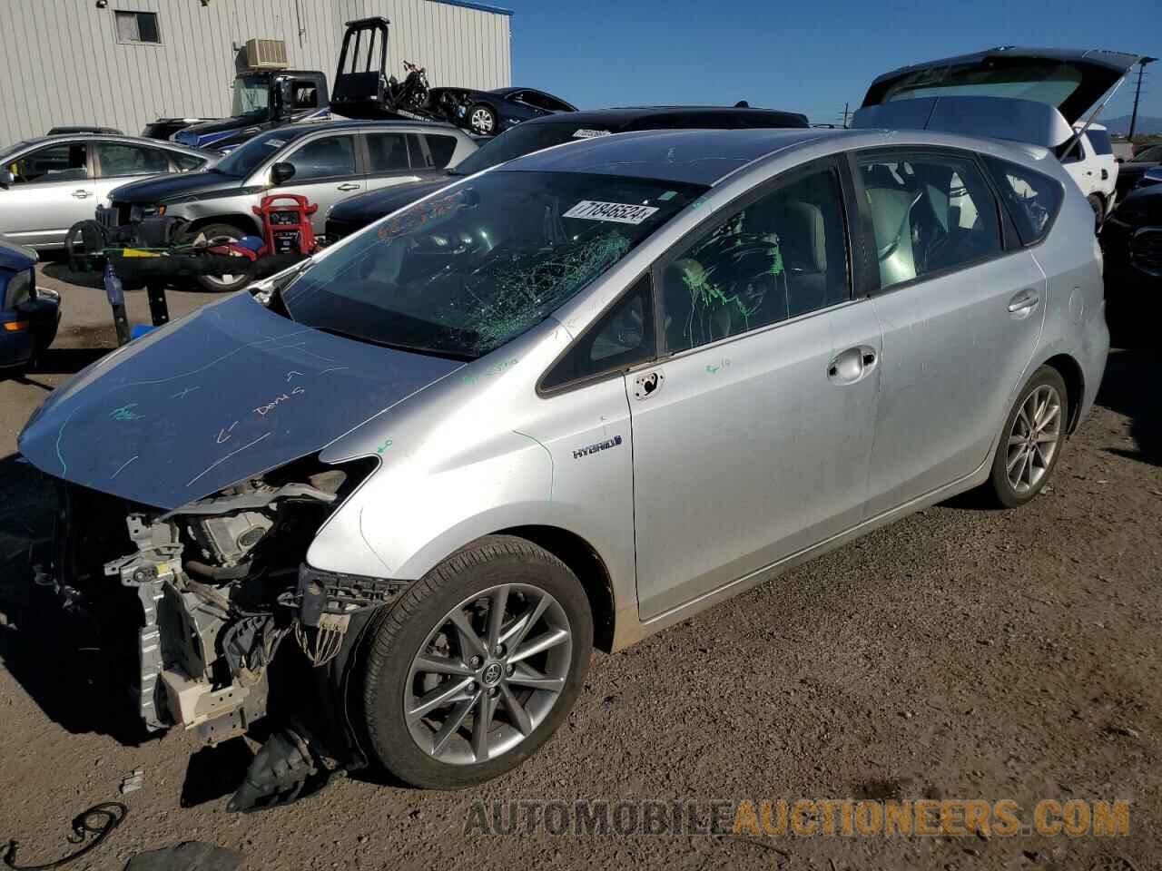 JTDZN3EU9FJ035726 TOYOTA PRIUS 2015