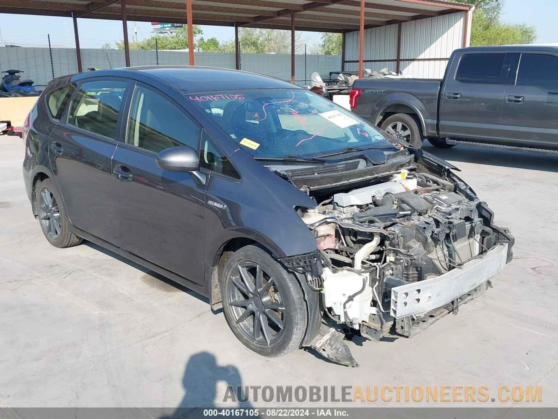 JTDZN3EU9GJ045321 TOYOTA PRIUS V 2016