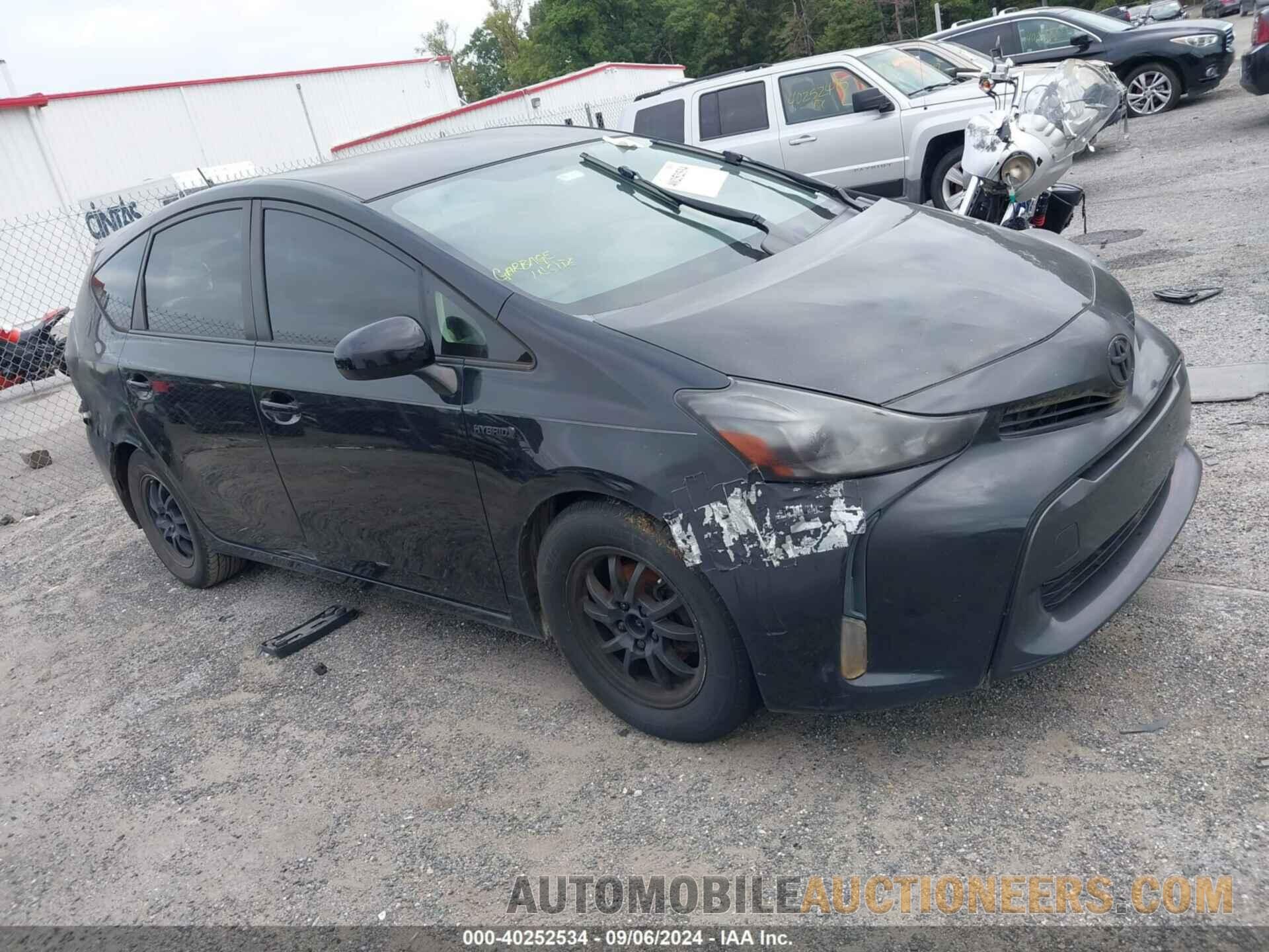 JTDZN3EU9GJ051877 TOYOTA PRIUS V 2016