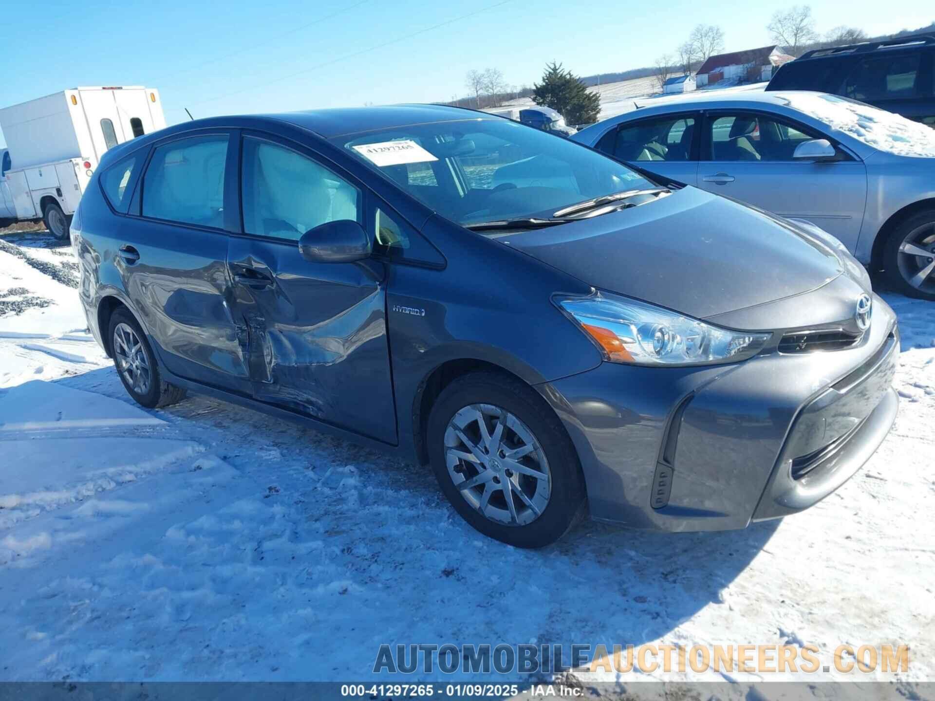 JTDZN3EU9GJ052592 TOYOTA PRIUS V 2016